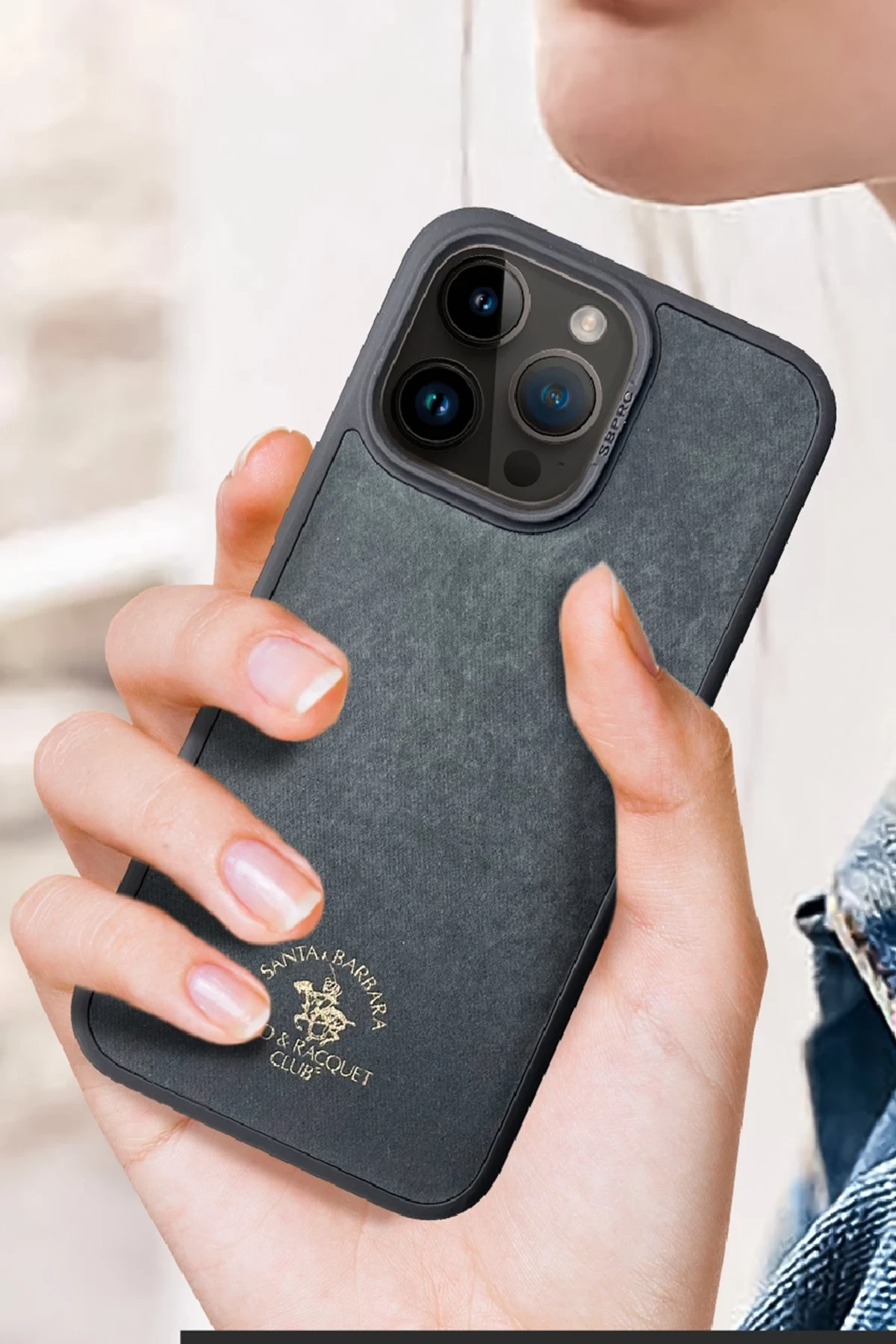 Santa Barbara Polo Racquet Club iPhone 15 Pro Max Myron Magsafe Kapak