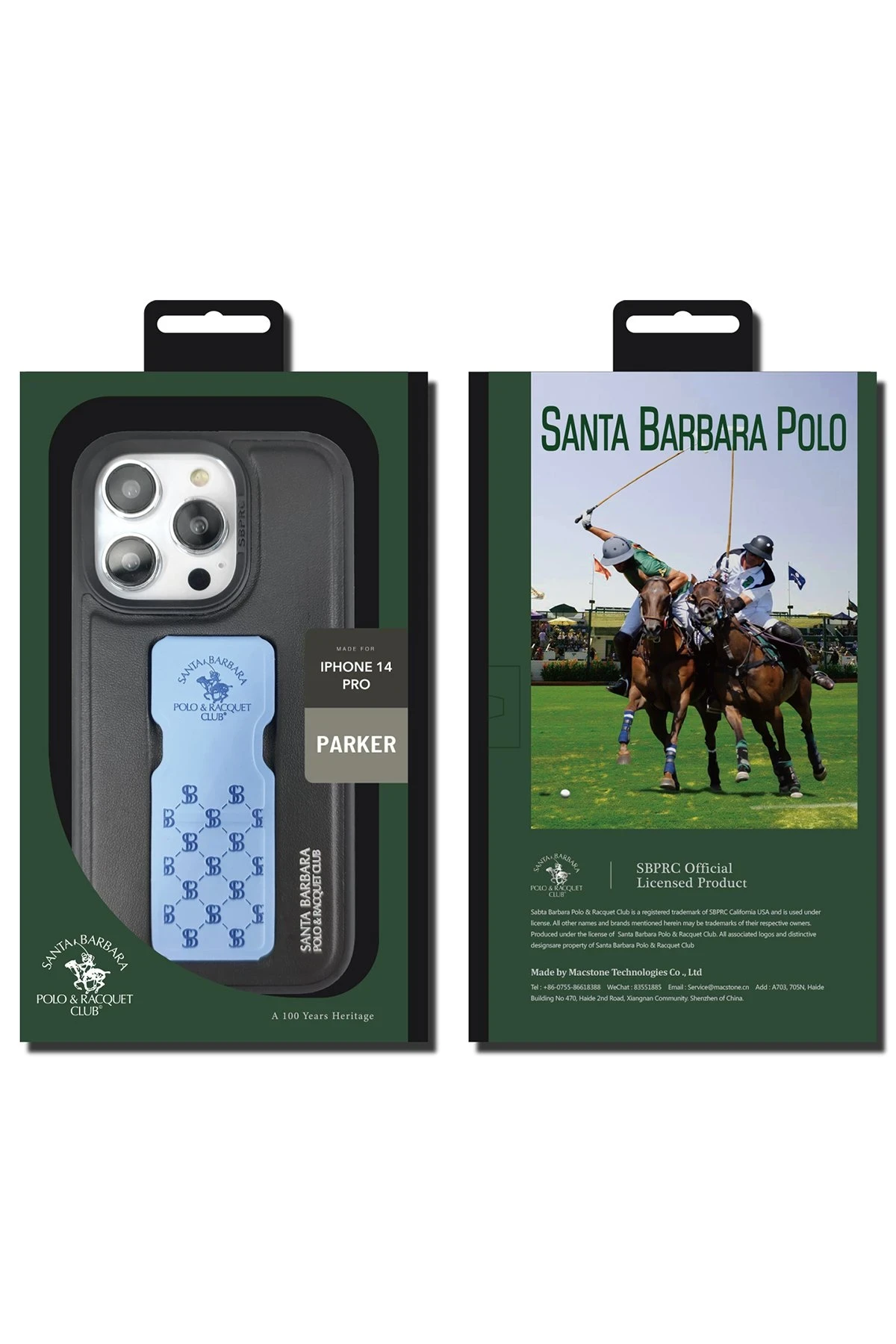 Santa Barbara Polo Racquet Club iPhone 13 Pro Max Parker Stand Kapak