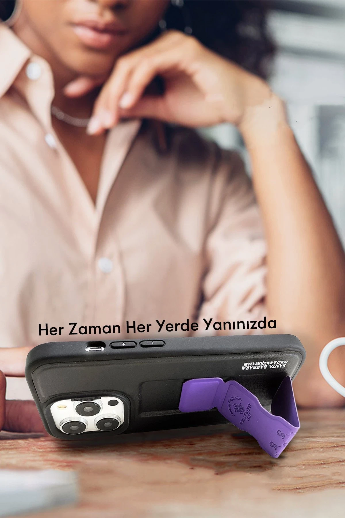 Santa Barbara Polo Racquet Club iPhone 13 Pro Max Parker Stand Kapak