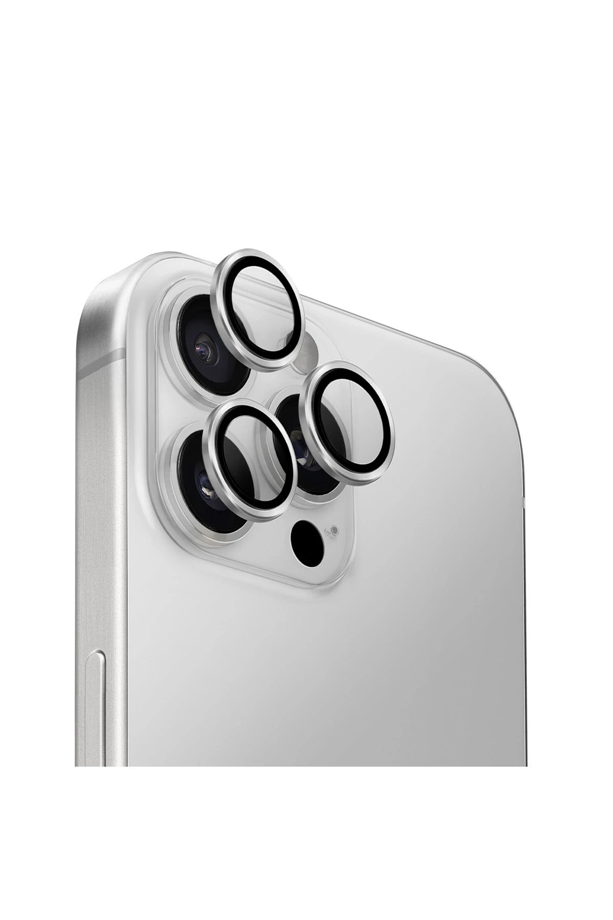 Uniq iPhone 16 Pro-16 Pro Max Optix Alüminyum Kamera Lens Koruyucu