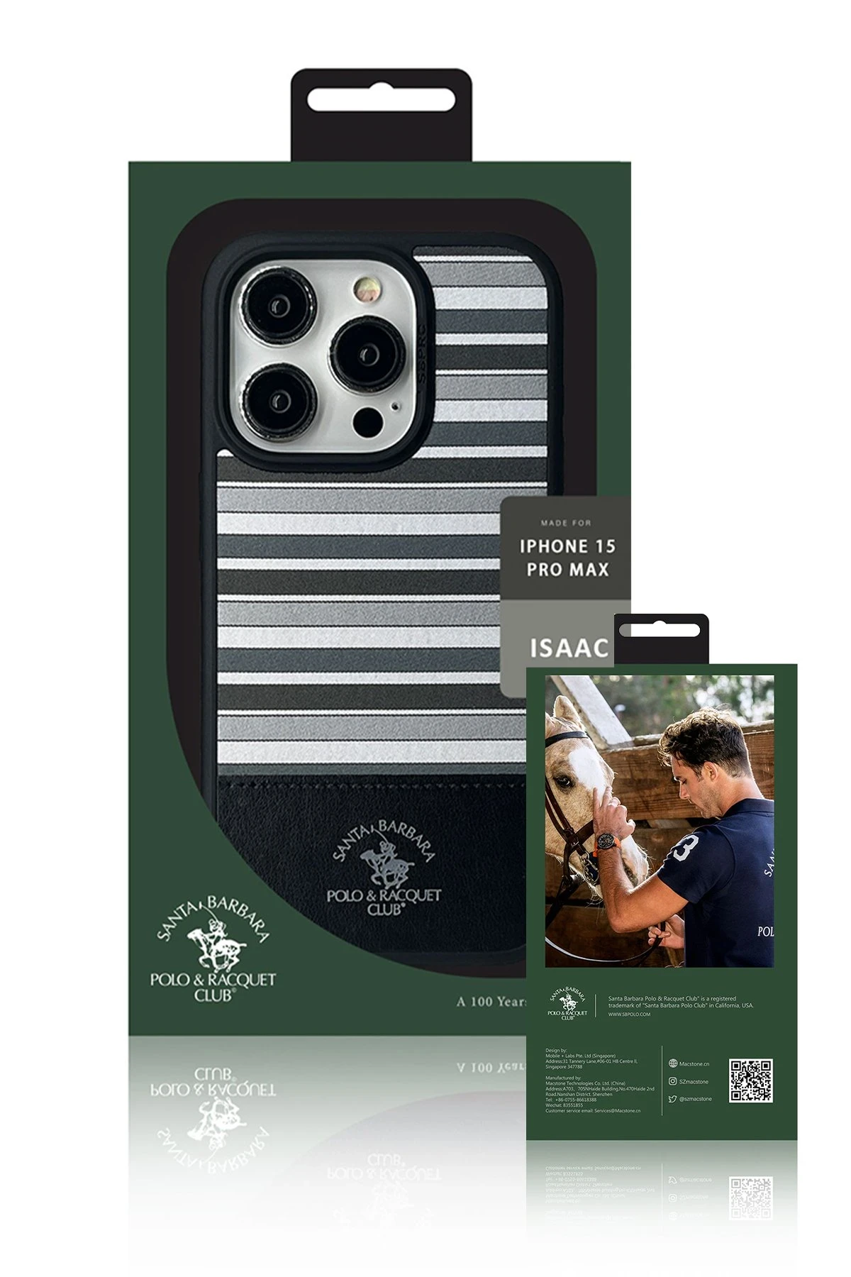 Santa Barbara Polo Racquet Club iPhone 15 Pro Max Isaac Kapak