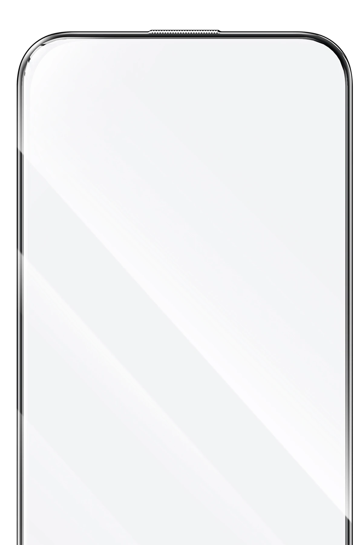 Keephone iPhone 15 Pro Max UltraCurve HD 3D Cam Ekran Koruyucu - Siyah