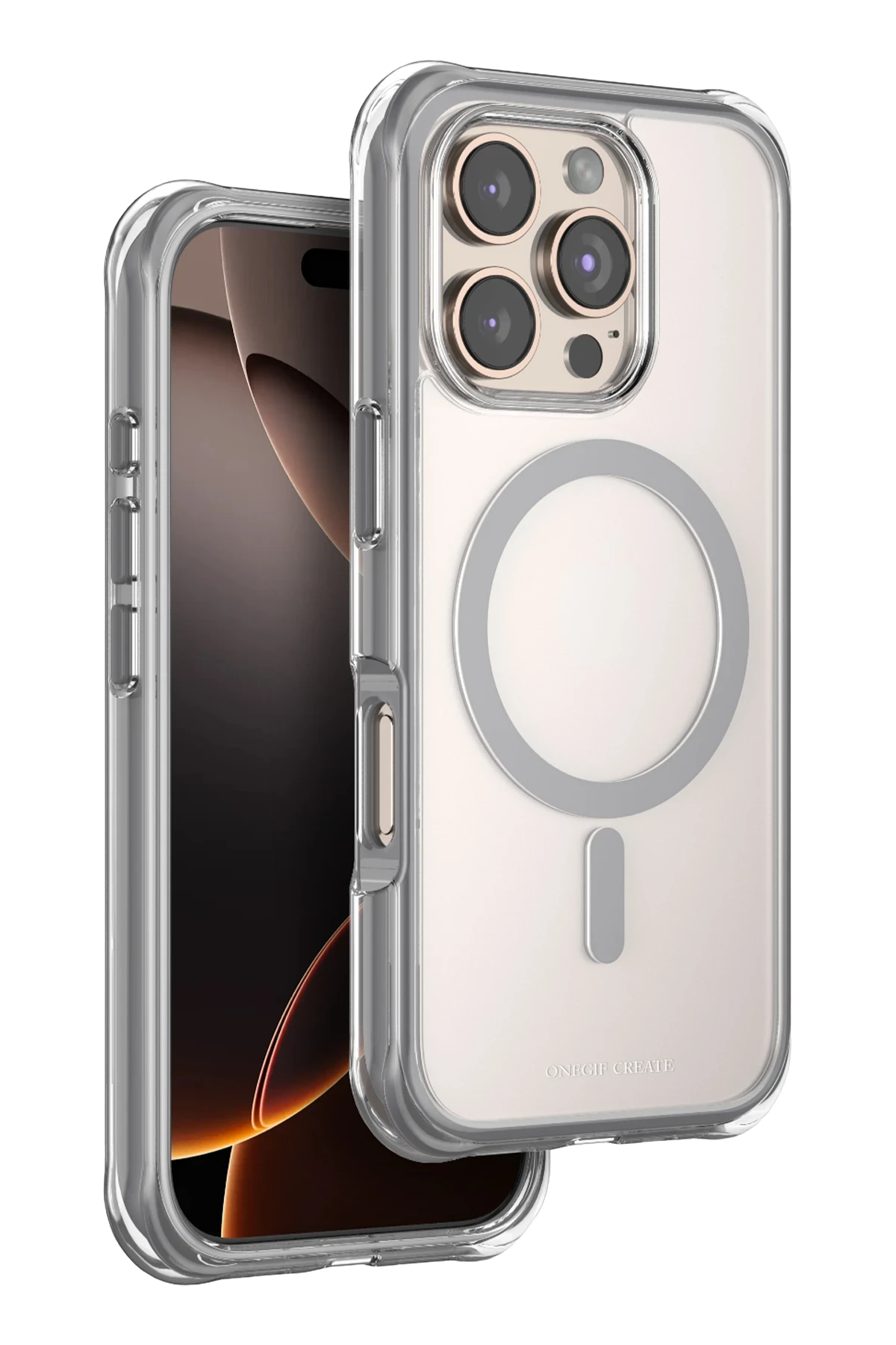 Onegif Apple iPhone 15 Pro Max Hulk Magsafe Kapak