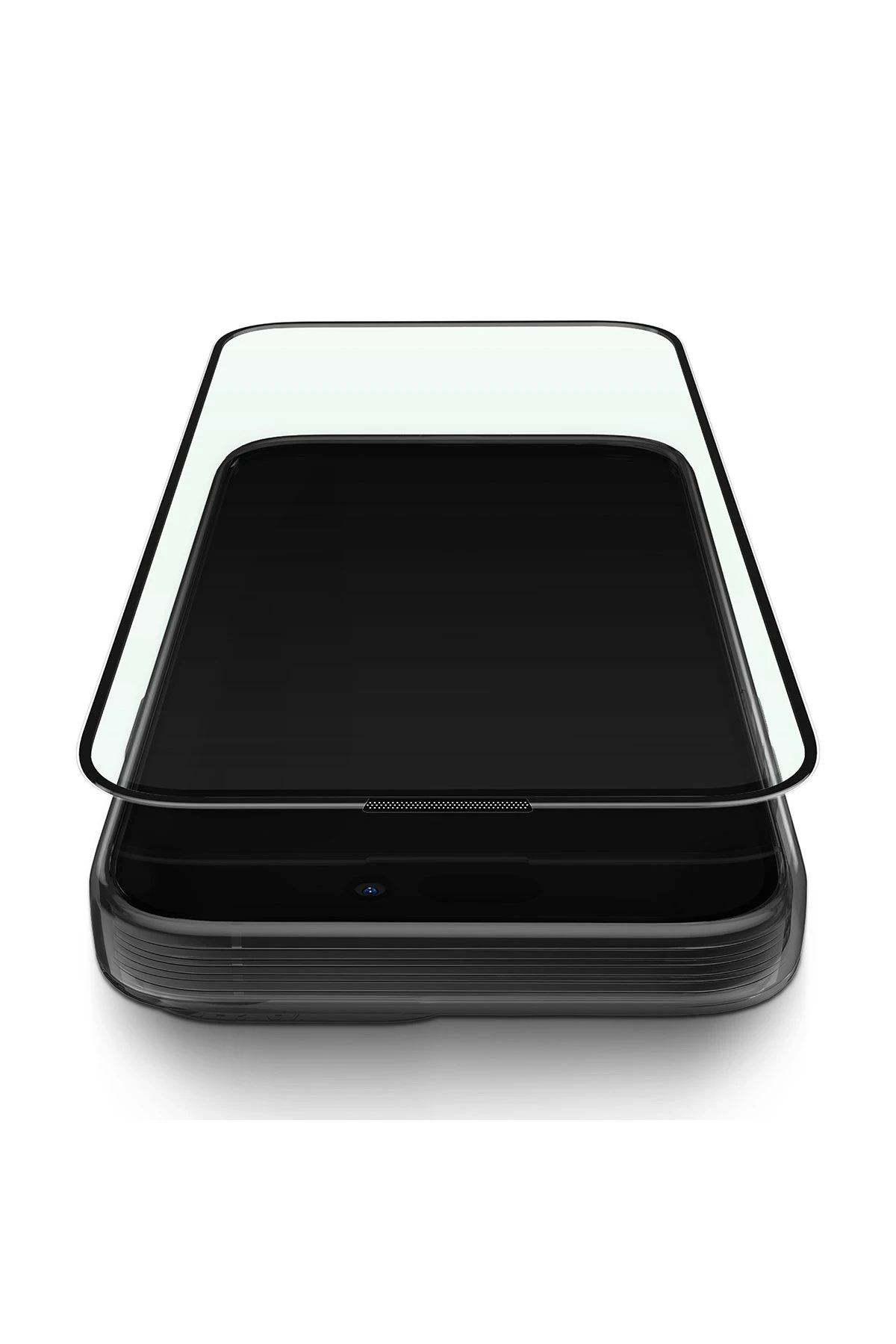  Uniq iPhone 15 Pro Max Optix Vision Care Cam Ekran Koruyucu - Siyah
