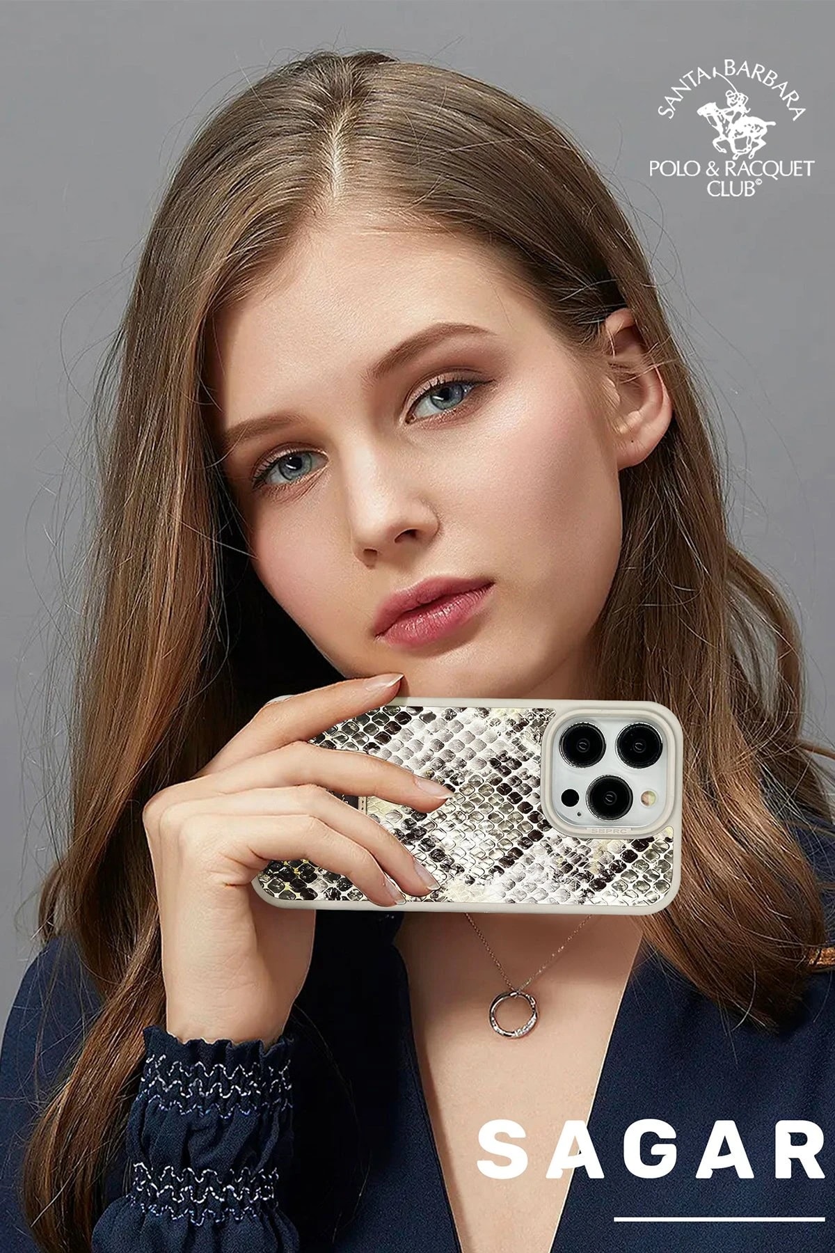 Santa Barbara Polo Racquet Club iPhone 15 Pro Max Sagar Magsafe Kapak