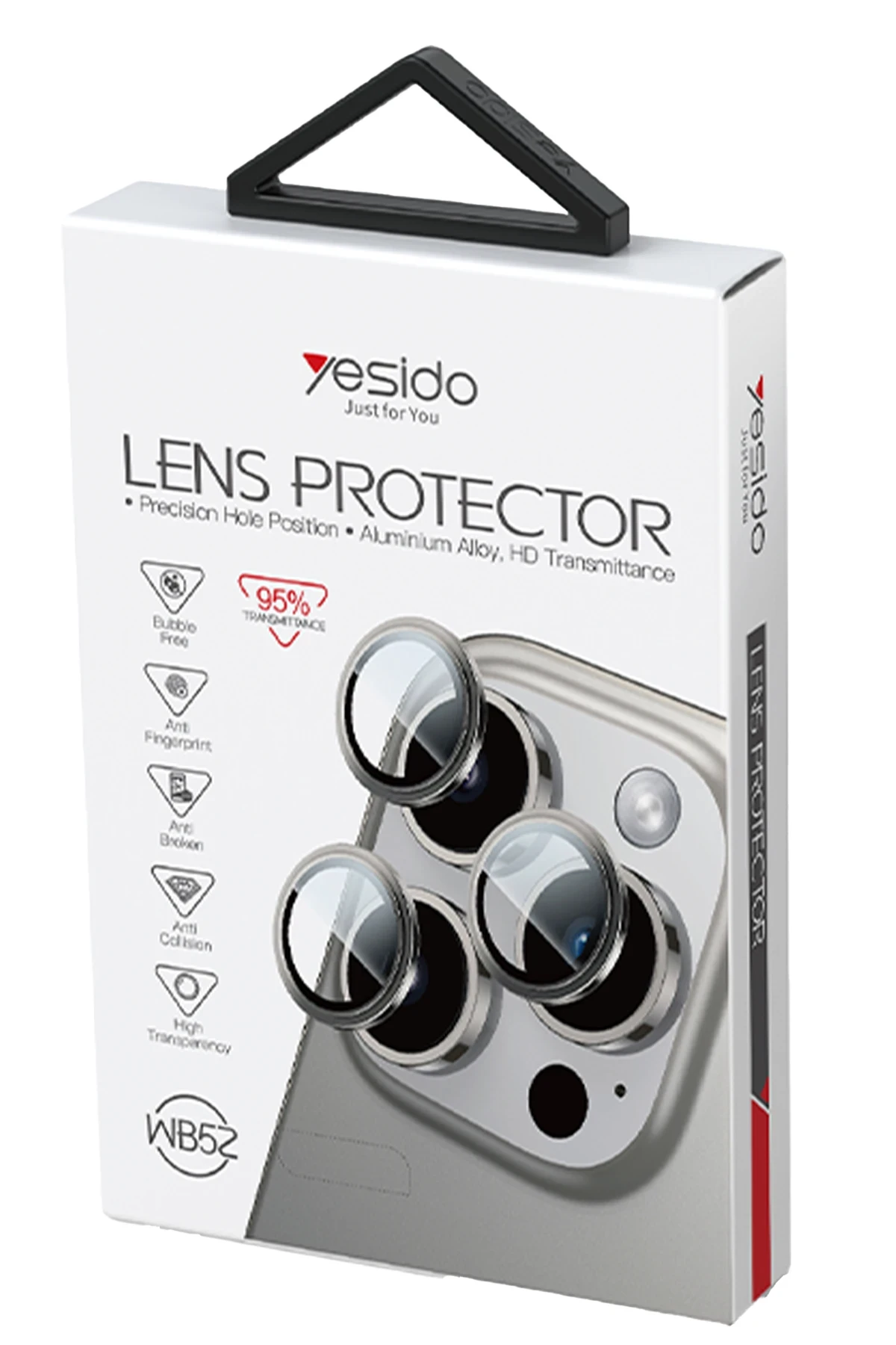 Yesido iPhone 16 Pro-16 Pro Max WB52 Metal Kamera Lens