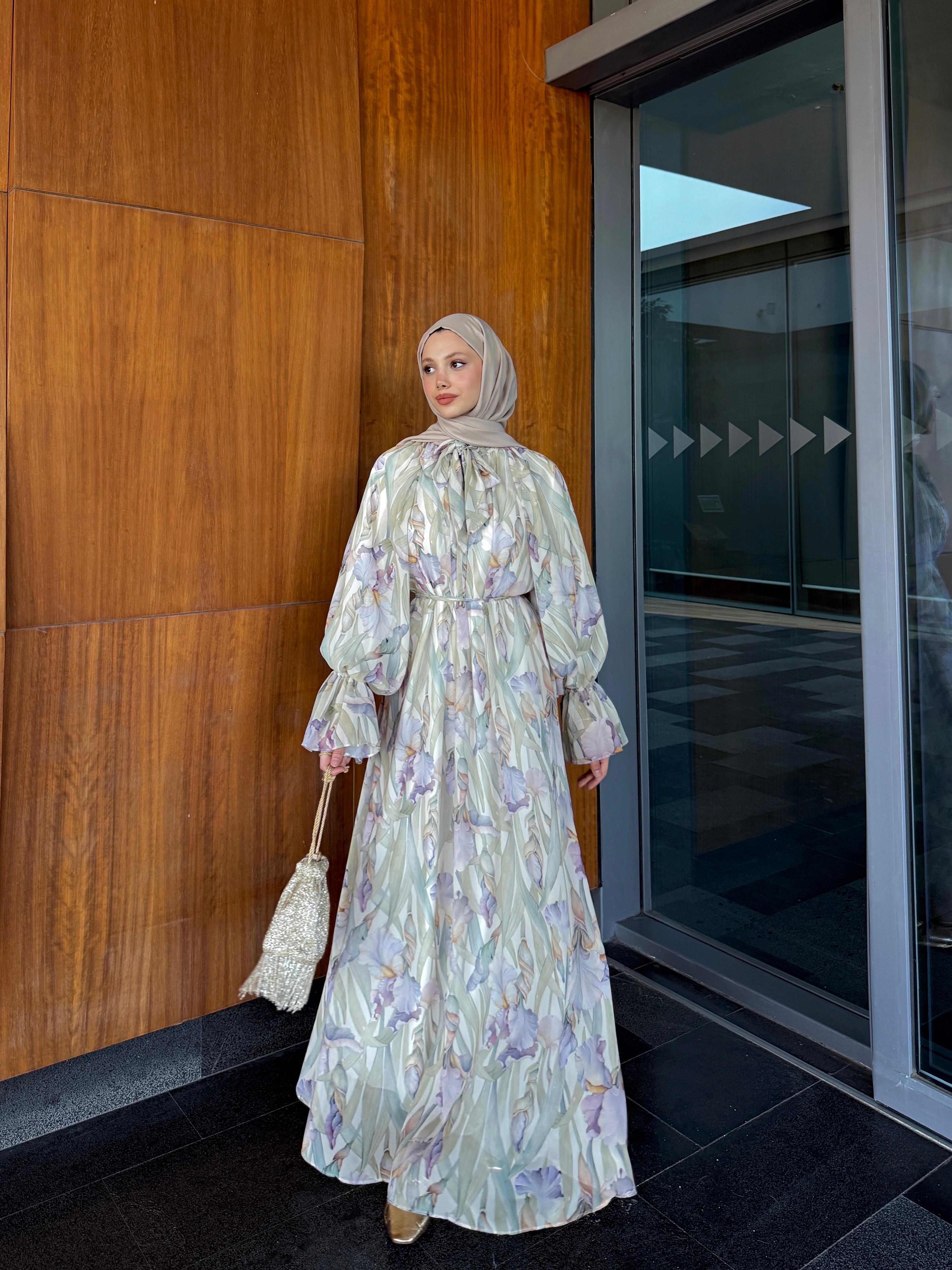 RÜYA ELBİSE ( YEŞİL )