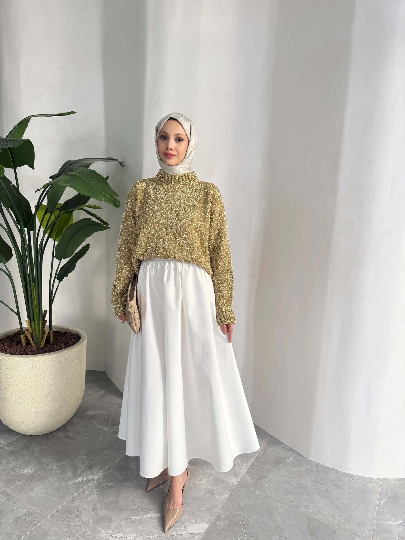 KISA SİMLİ KAZAK (GOLD)