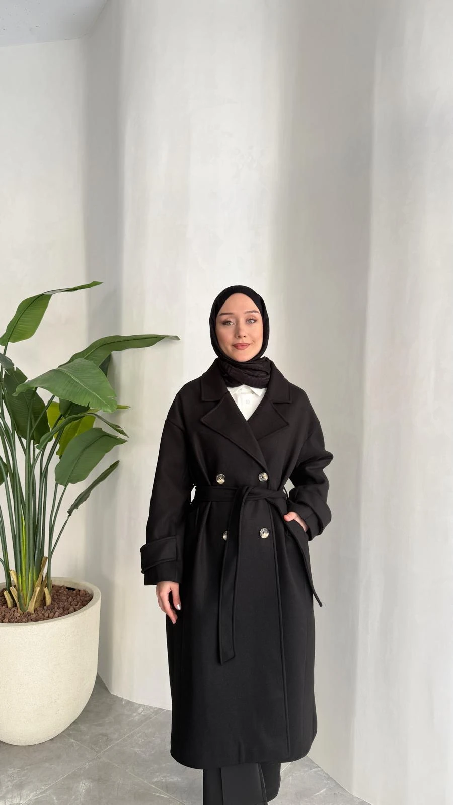 PREMİUM KAŞE KABAN (SİYAH)