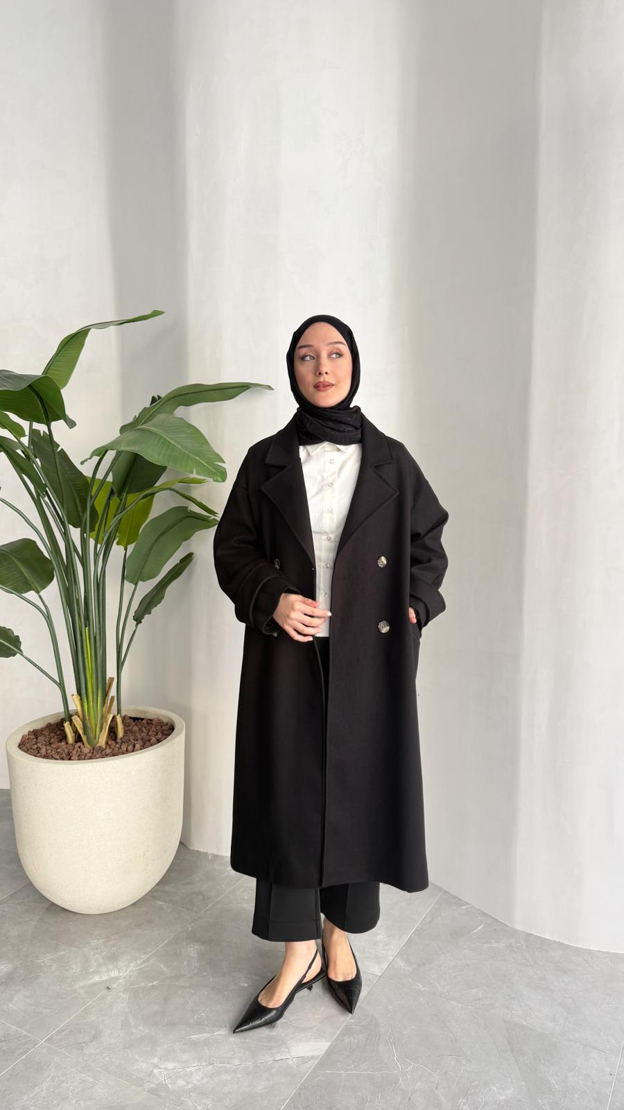 PREMİUM KAŞE KABAN (SİYAH)