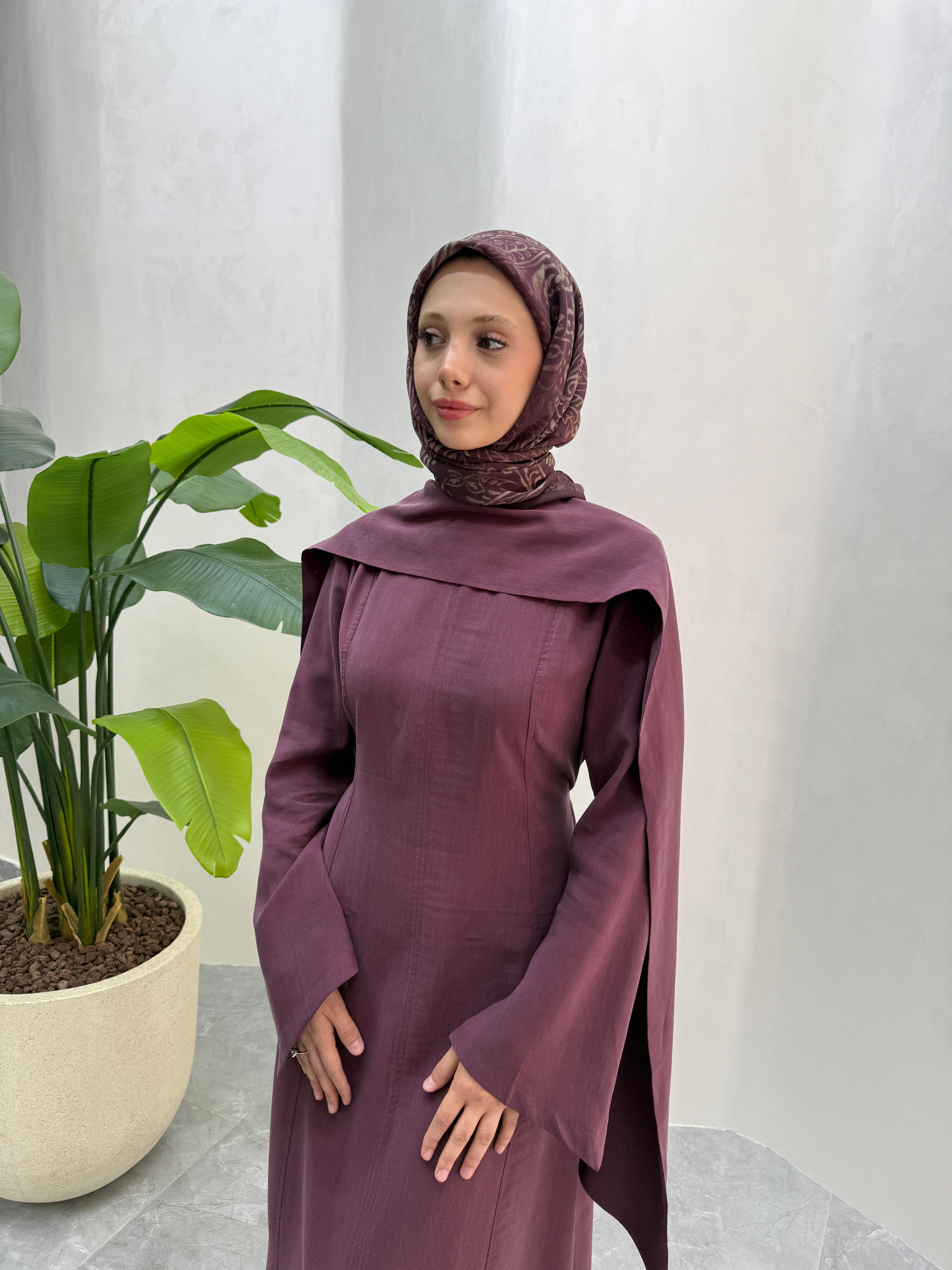 PARİS ELBİSE (BORDO)