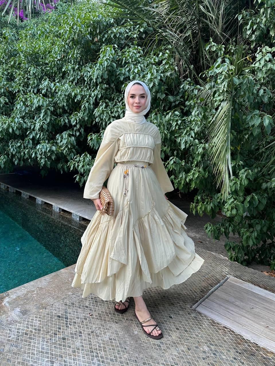 BOHO ÇAPRAZ KATLI VUAL ETEK