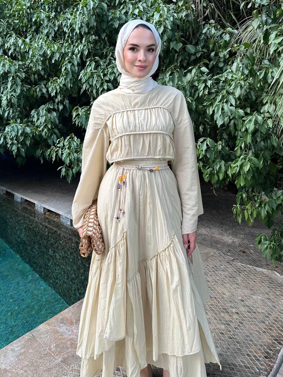 BOHO ÇAPRAZ KATLI VUAL ETEK