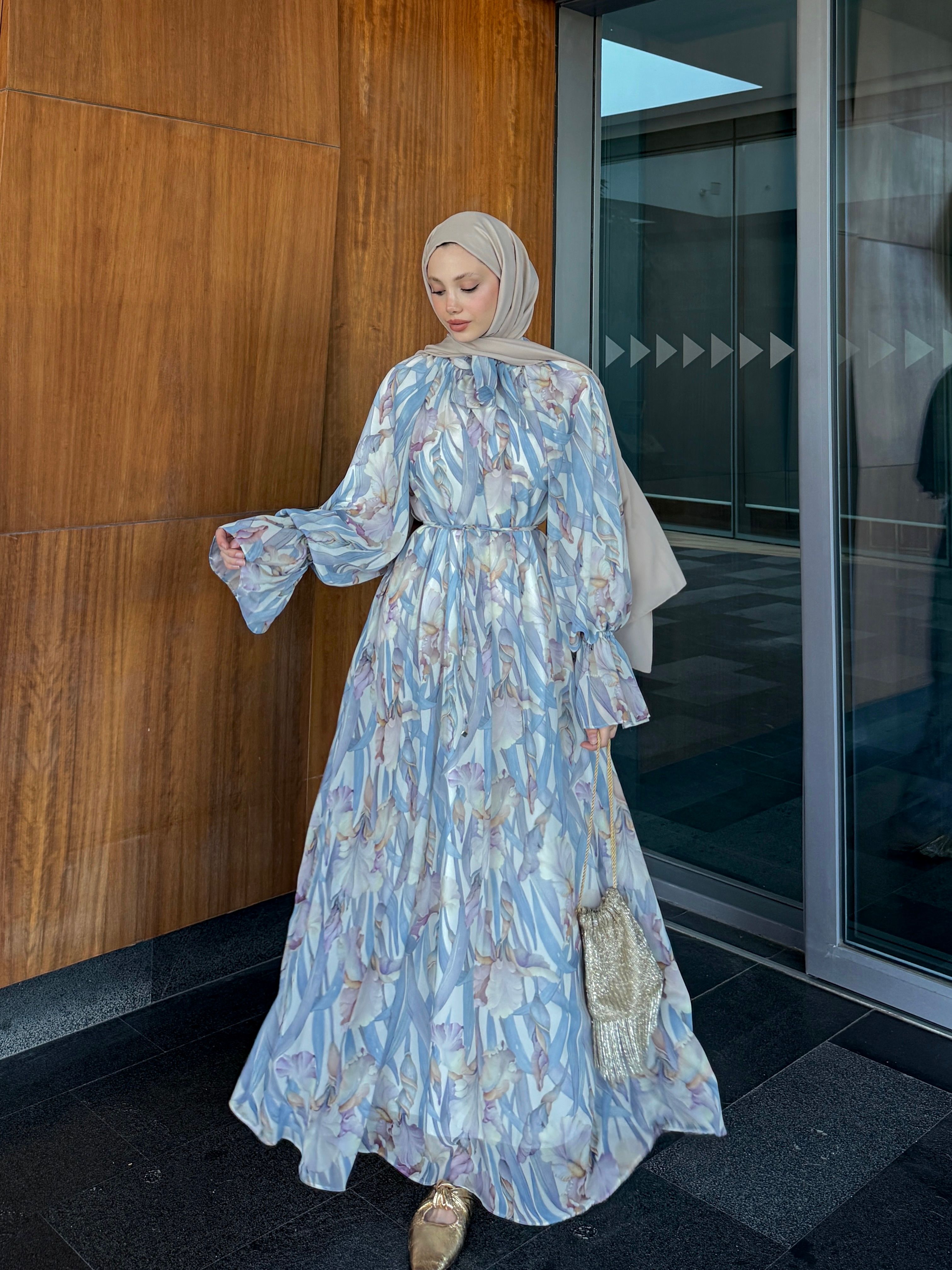 RÜYA ELBİSE ( MAVİ )