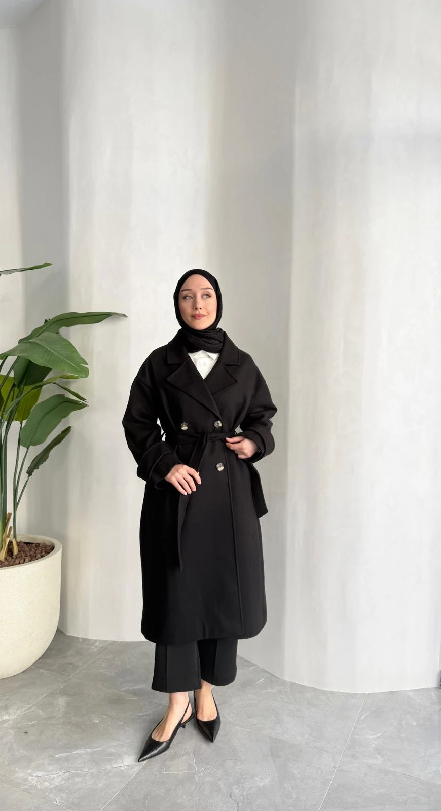 PREMİUM KAŞE KABAN (SİYAH)