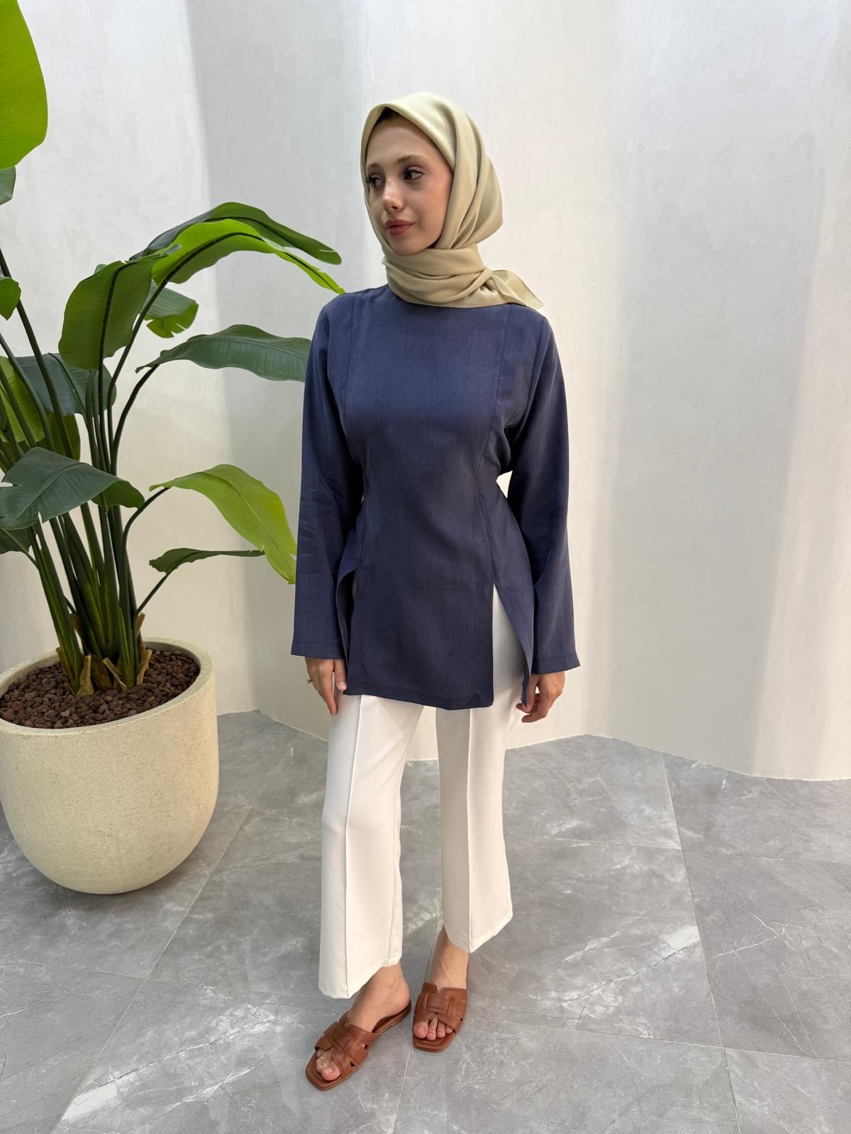 PARİS TUNİK (LACİVERT)
