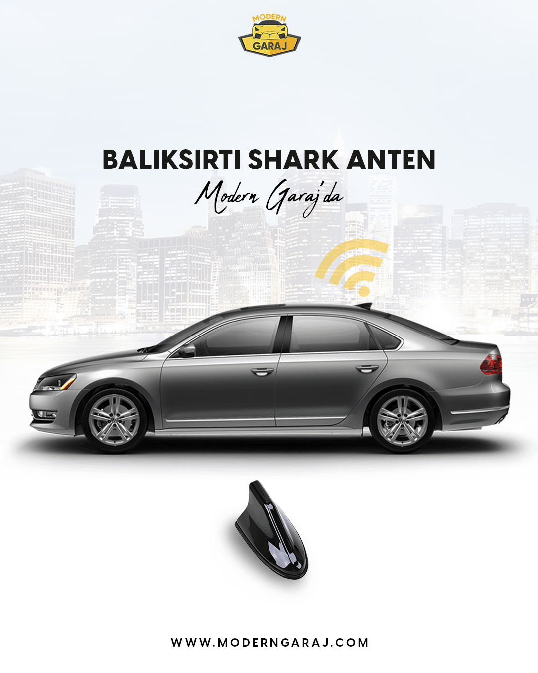 Balıksırtı Shark Anten