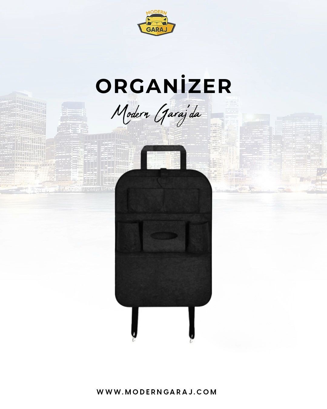 Koltuk Arkası Koruyucu & Organizer