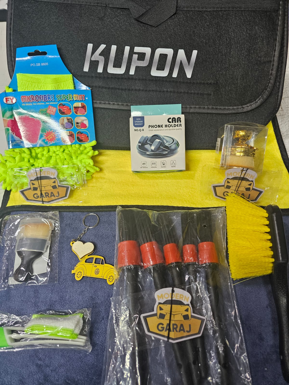 Kupon Temizlik Çantası Seti