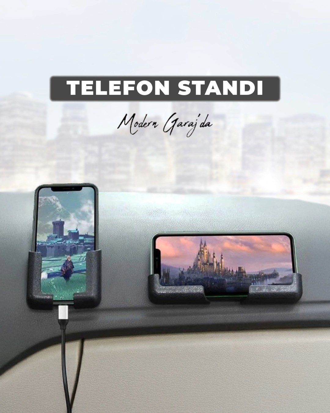 Telefon Standı - Yapışkanlı 
