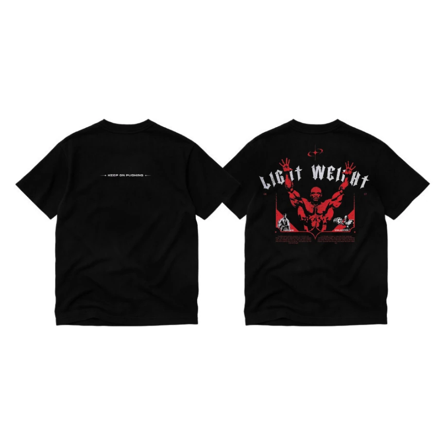 Keep On Pushıng Oversize T-shirt