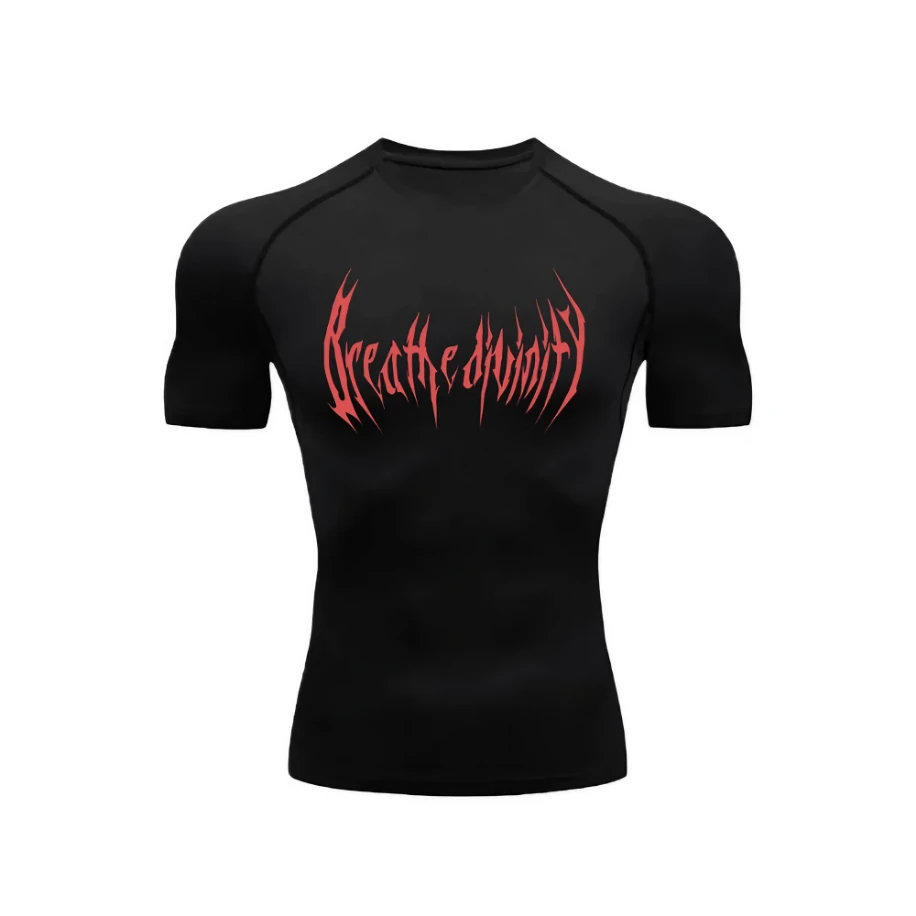 Breathedivinity Kırmızı Compression T-shirt