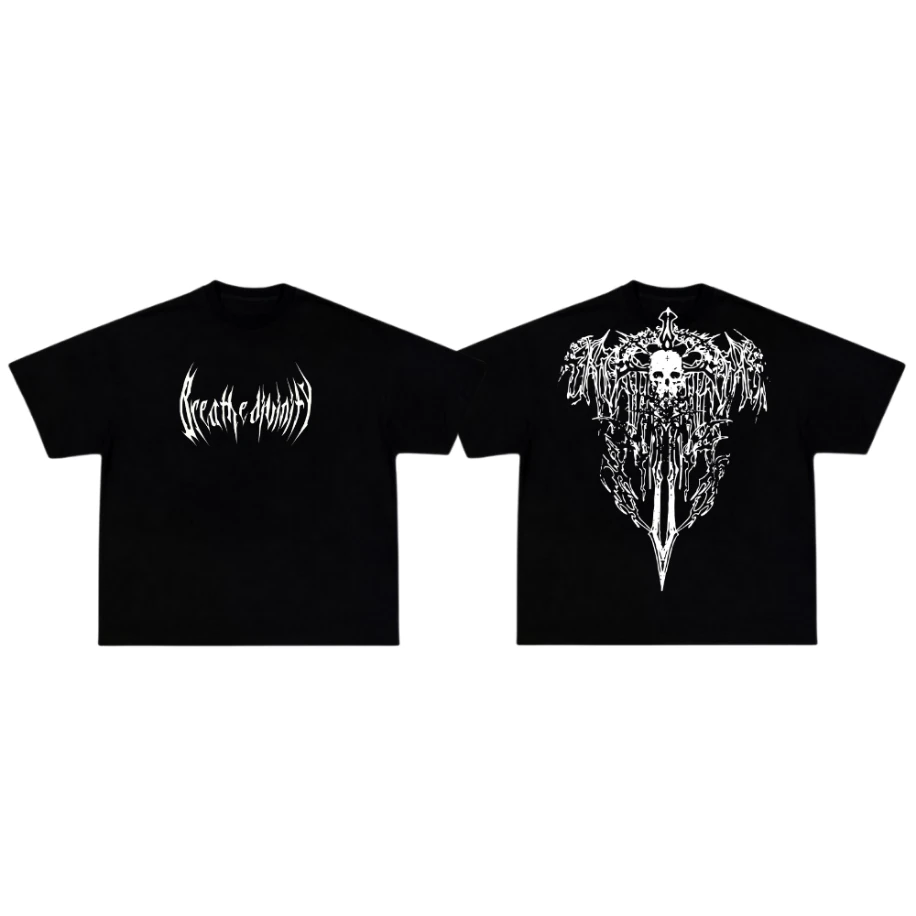 Breathedivinity Bone Splitter Oversize T-shirt