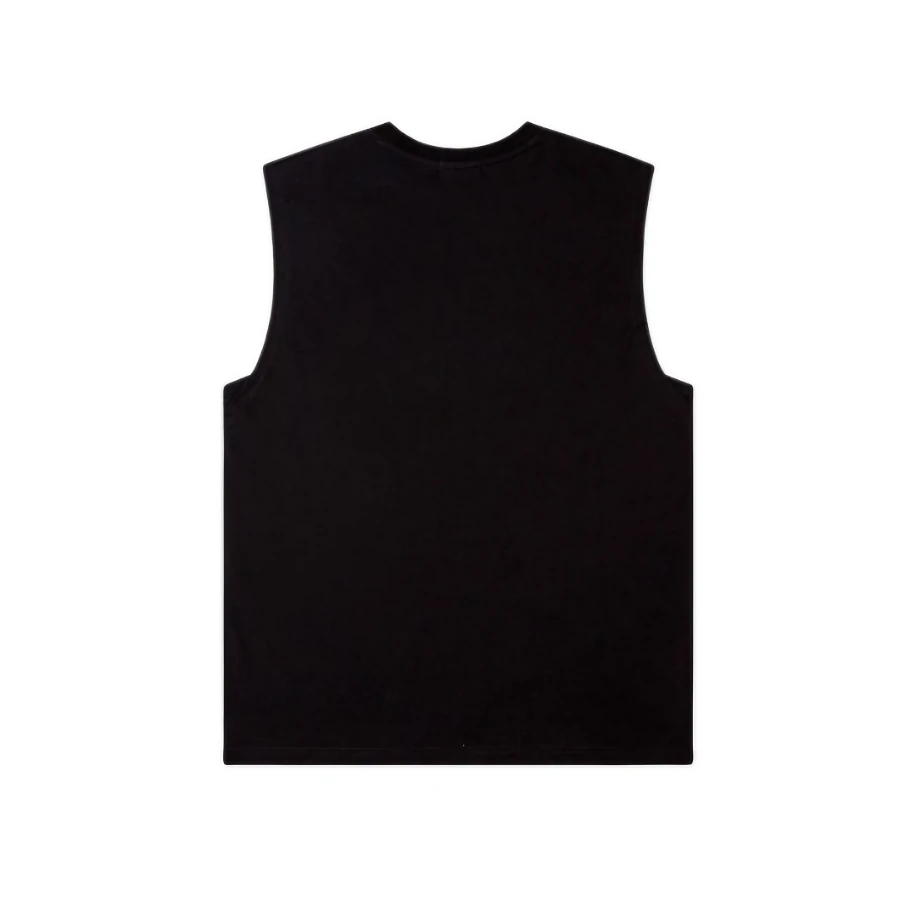 Gymshark Siyah / Beyaz Sıfır Kol Atlet