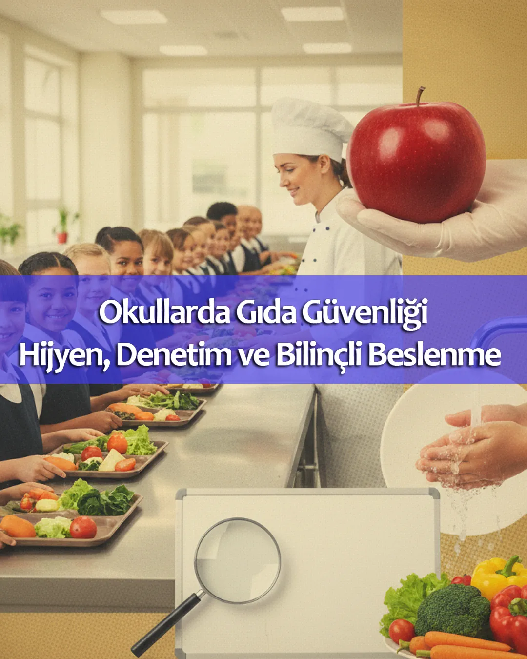 Lebensmittelsicherheit in Schulen: Hygiene, Kontrolle und Bewusstes Ernährungsverhalten