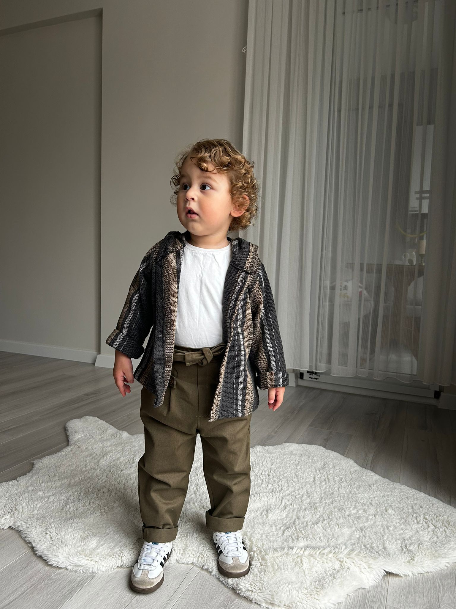 Favorimkids Bebek Çocuk Kapşonlu Takım Alt Üst 2 li takım 