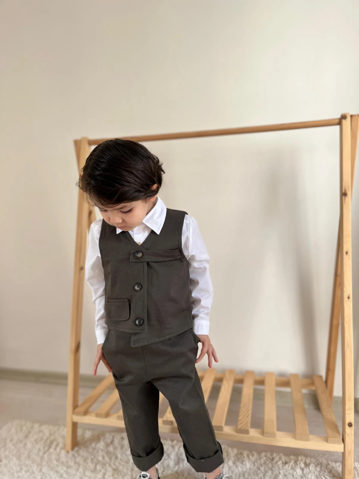 Favorimkids koyu Yeşil 3 lü Bebek Çocuk Takım 1-4 YAŞ