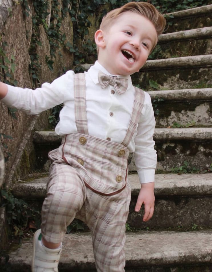 Favorimkids Kareli Yeni Salopet Takım 1-