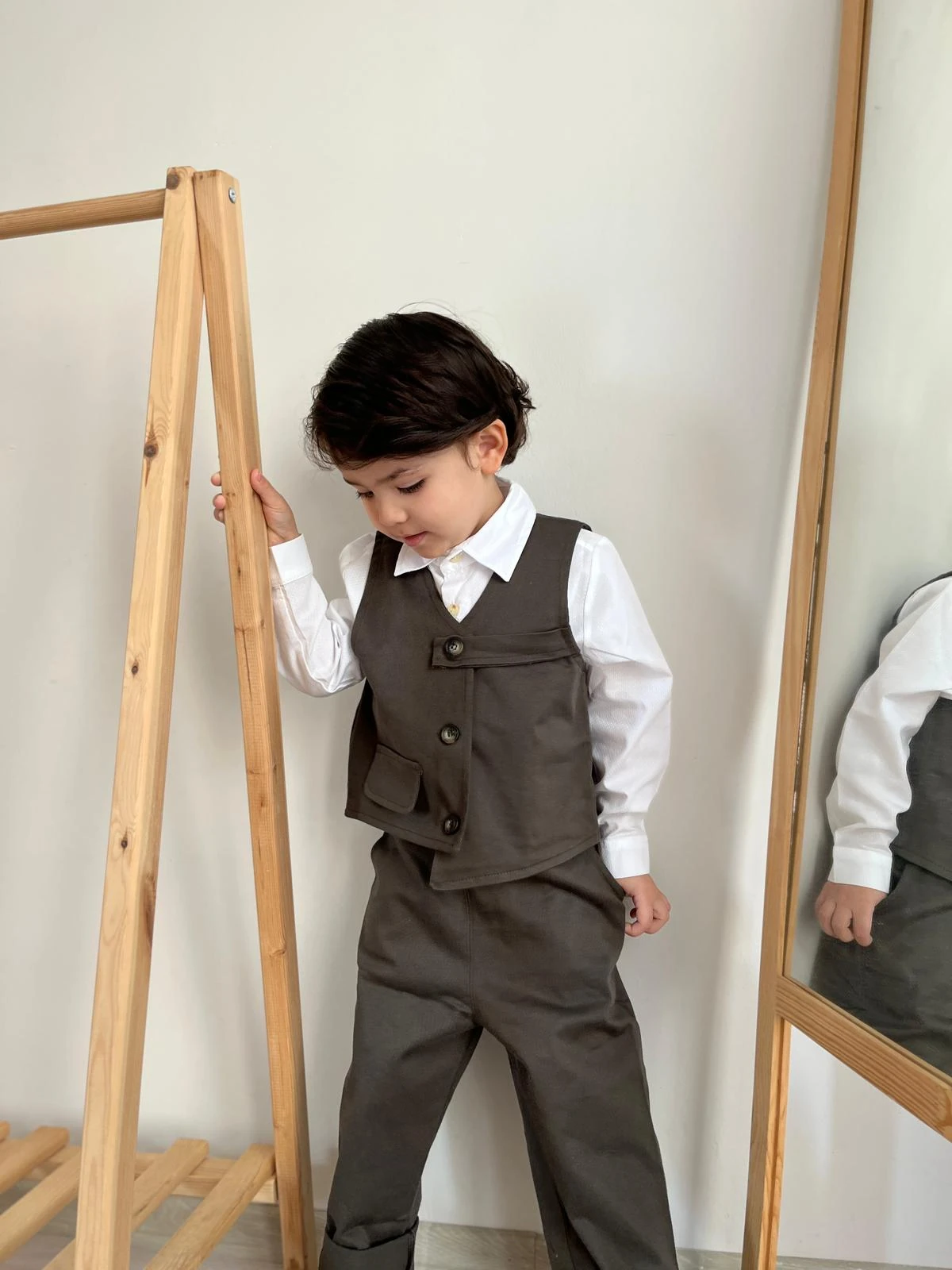 Favorimkids koyu Yeşil 3 lü Bebek Çocuk Takım 1-4 YAŞ