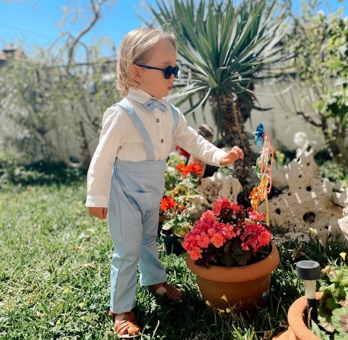 Favorimkids Pamuklu Salopet Takım 3 lü set 