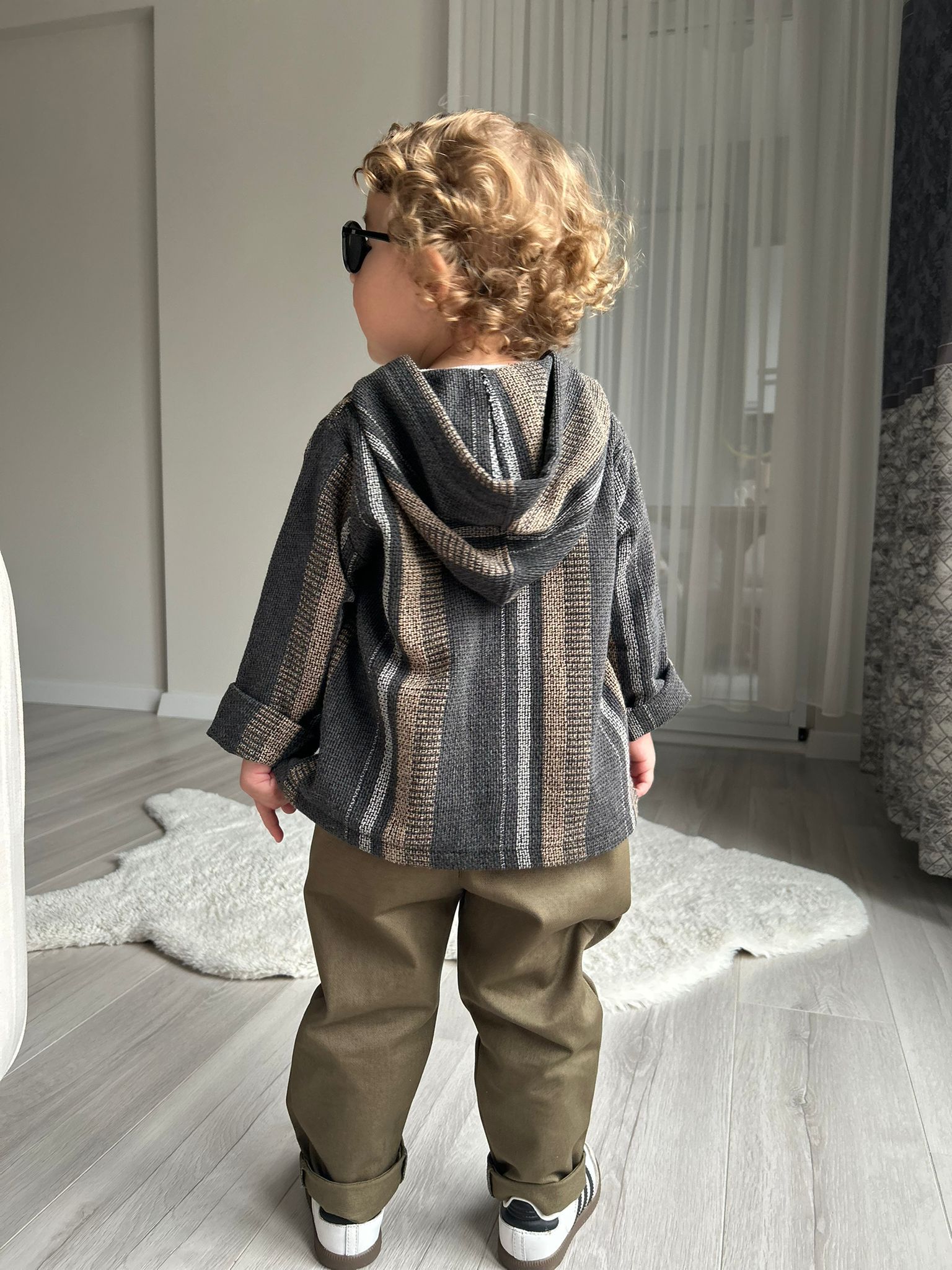 Favorimkids Bebek Çocuk Kapşonlu Takım Alt Üst 2 li takım 