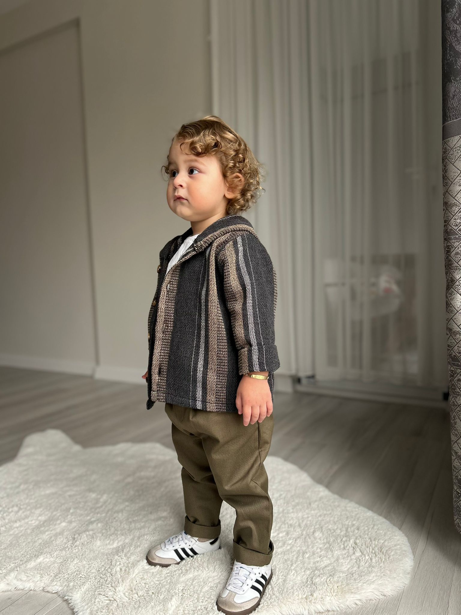 Favorimkids Bebek Çocuk Kapşonlu Takım Alt Üst 2 li takım 