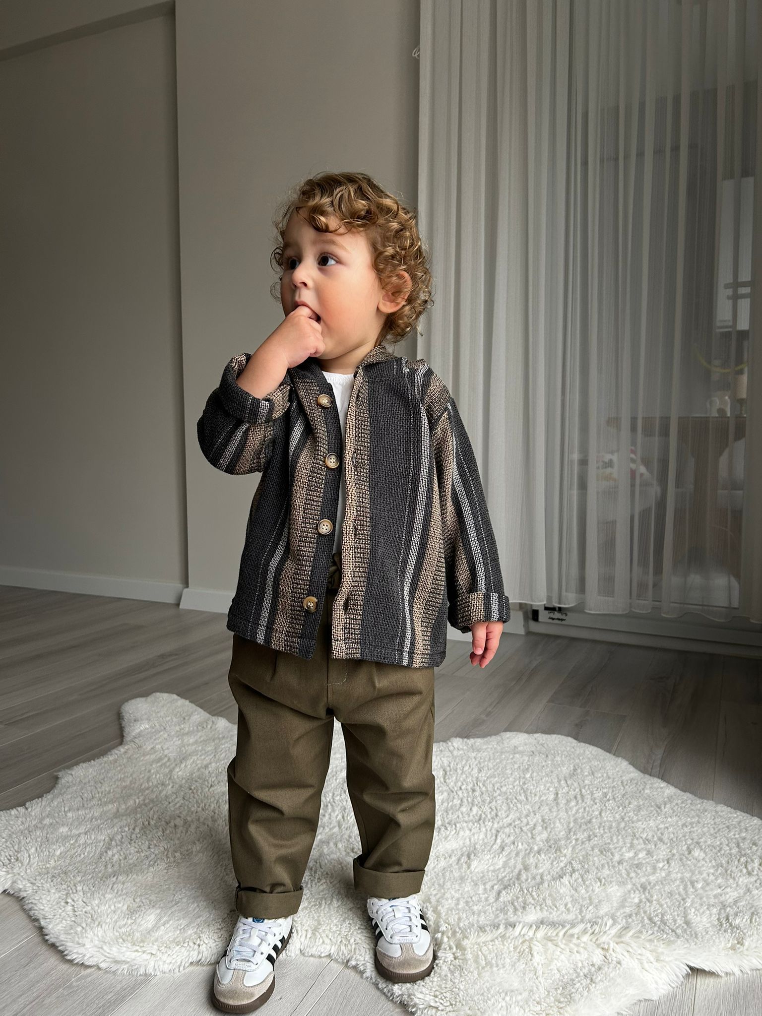 Favorimkids Bebek Çocuk Kapşonlu Takım Alt Üst 2 li takım 