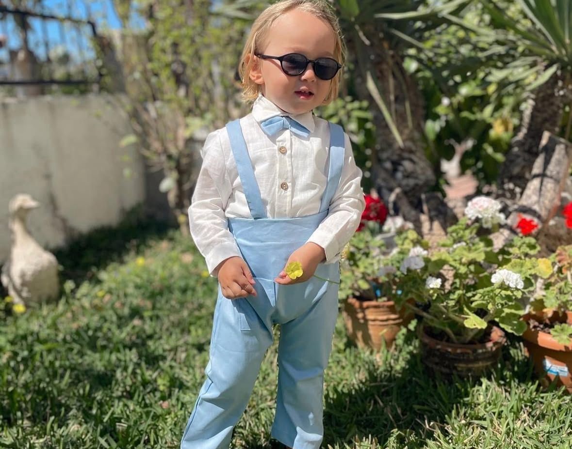 Favorimkids Pamuklu Salopet Takım 3 lü set 