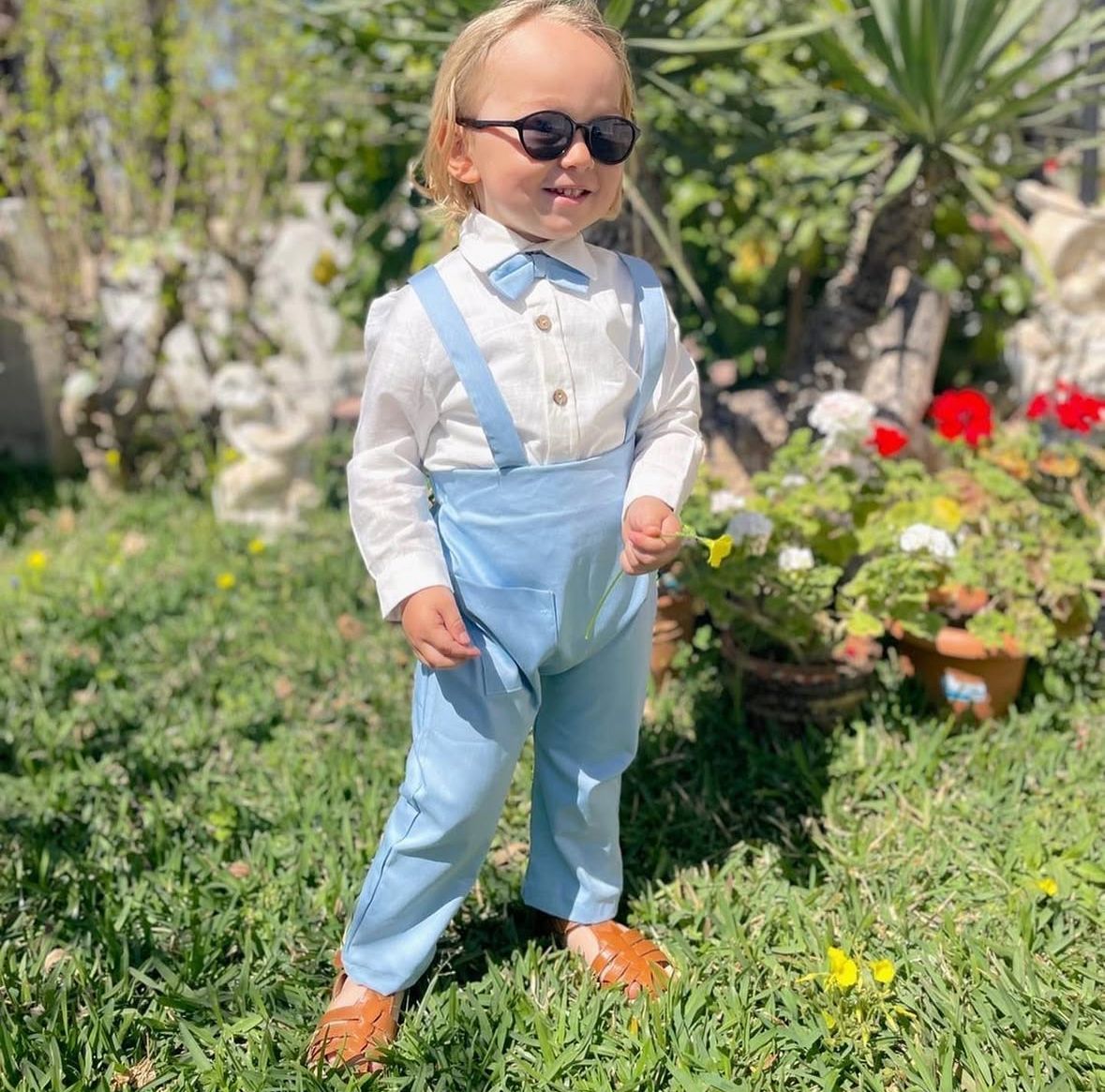 Favorimkids Pamuklu Salopet Takım 3 lü set 