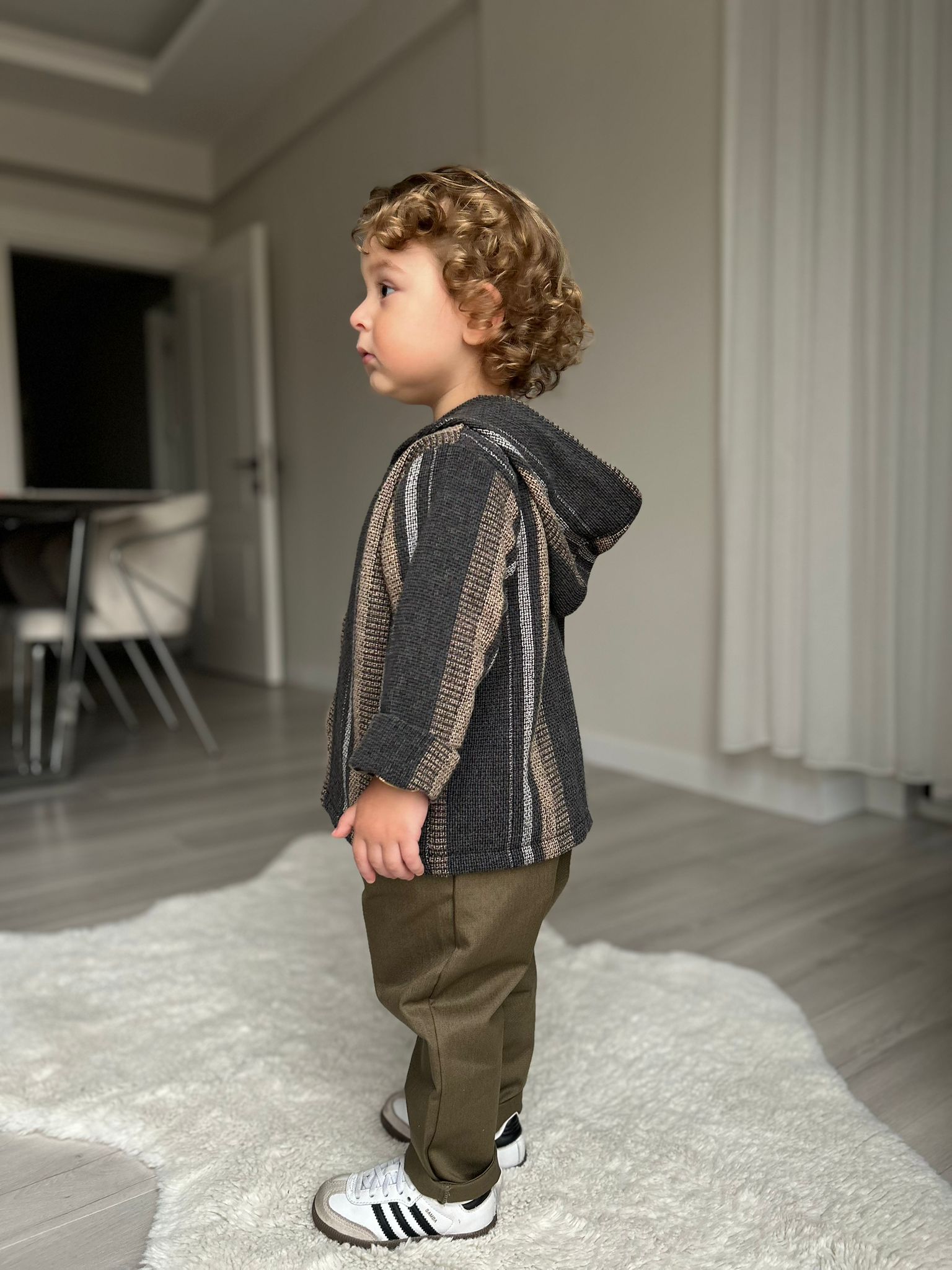 Favorimkids Bebek Çocuk Kapşonlu Takım Alt Üst 2 li takım 