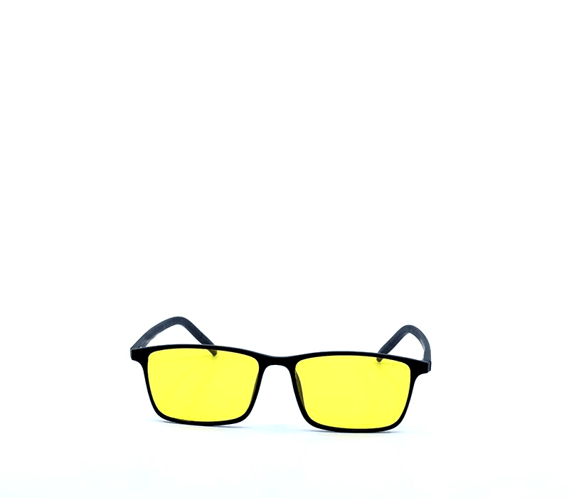 Sirkadiyen Ritim Serisi Mavi Işık Korumalı Erkek Sarı Antifar Sürüş Gözlüğü 
