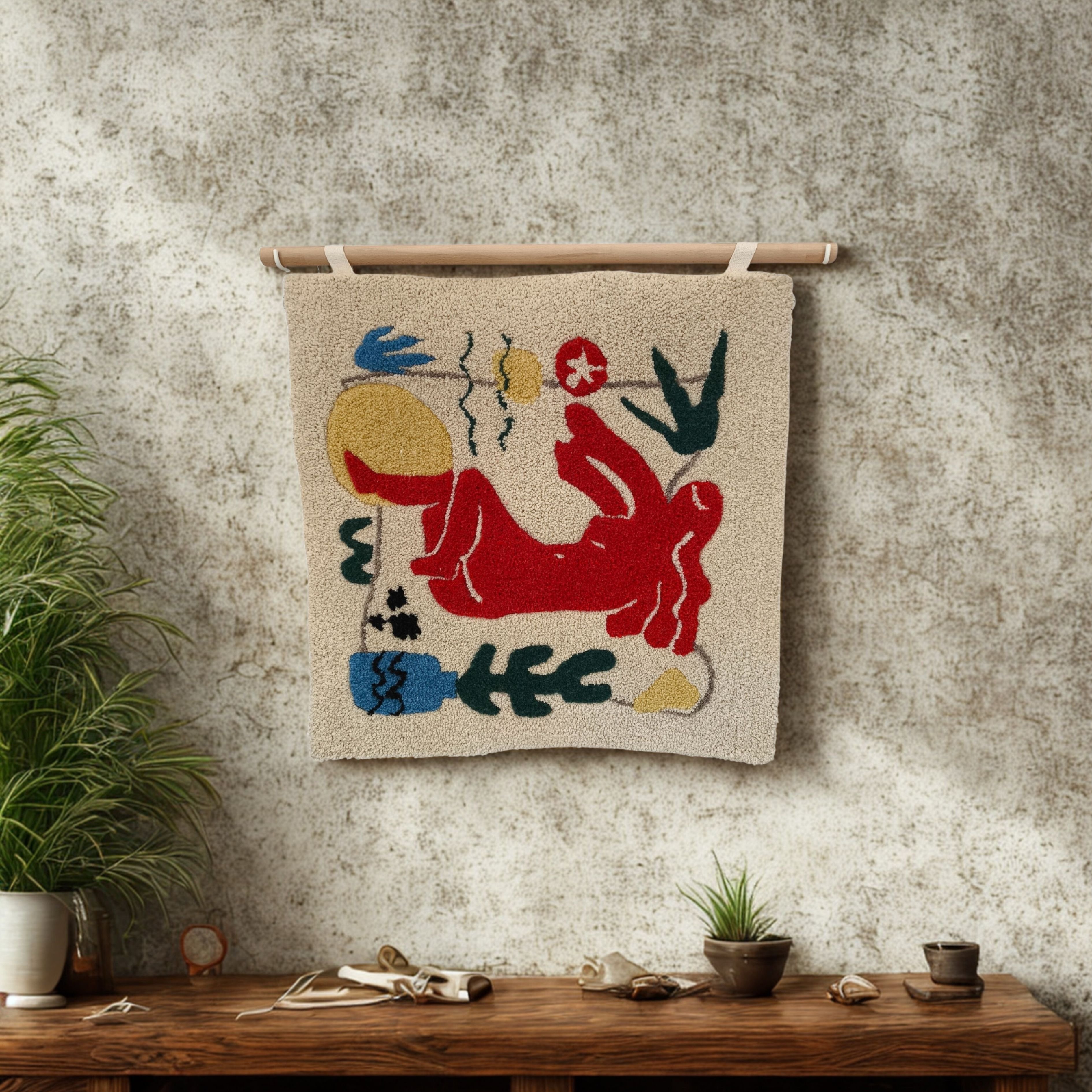 Kybele Tufting Duvar Dekoru