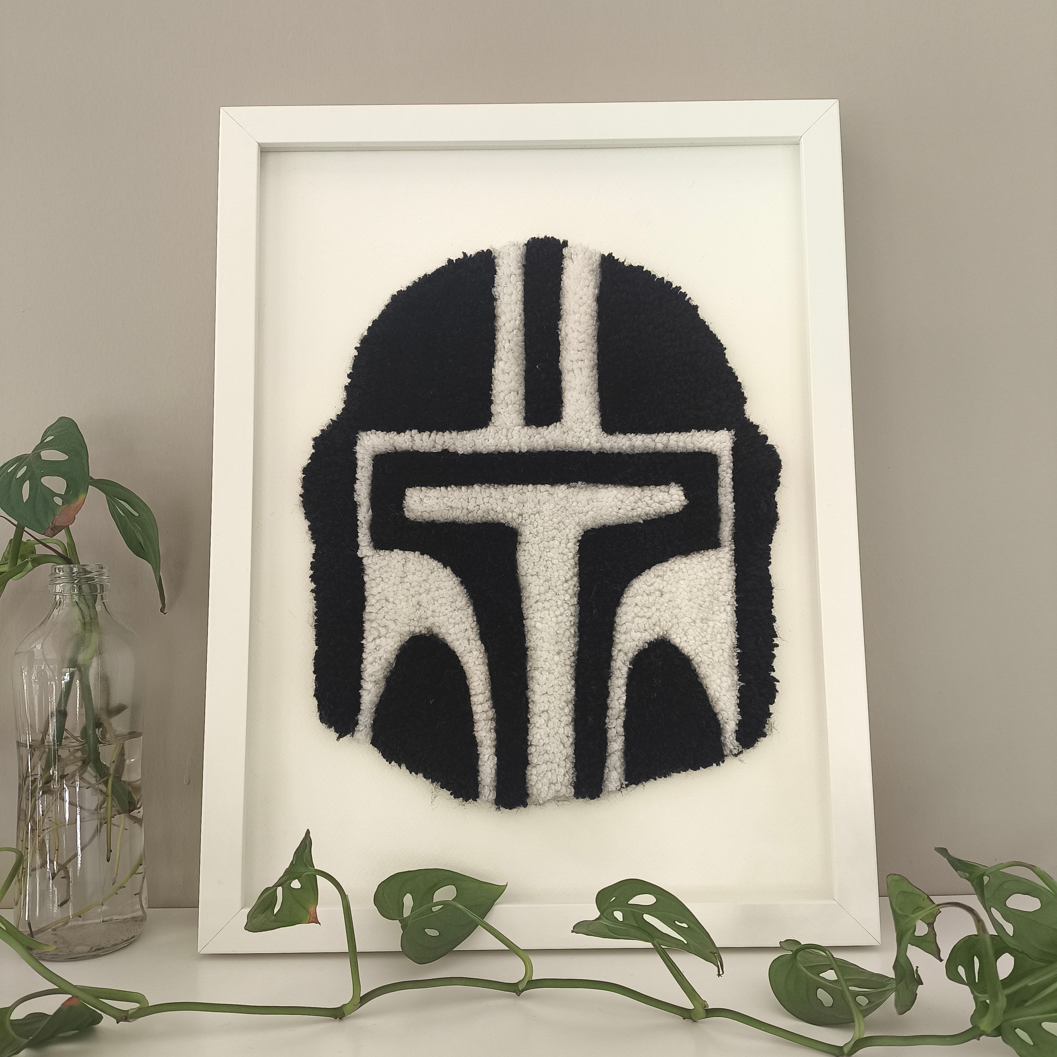 Star Wars Mandalorian Tufting Duvar Dekoru