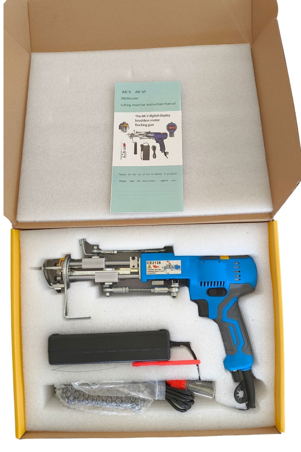 Ak V Cut Pile (Kesik Uçlu) Tufting Makinesi