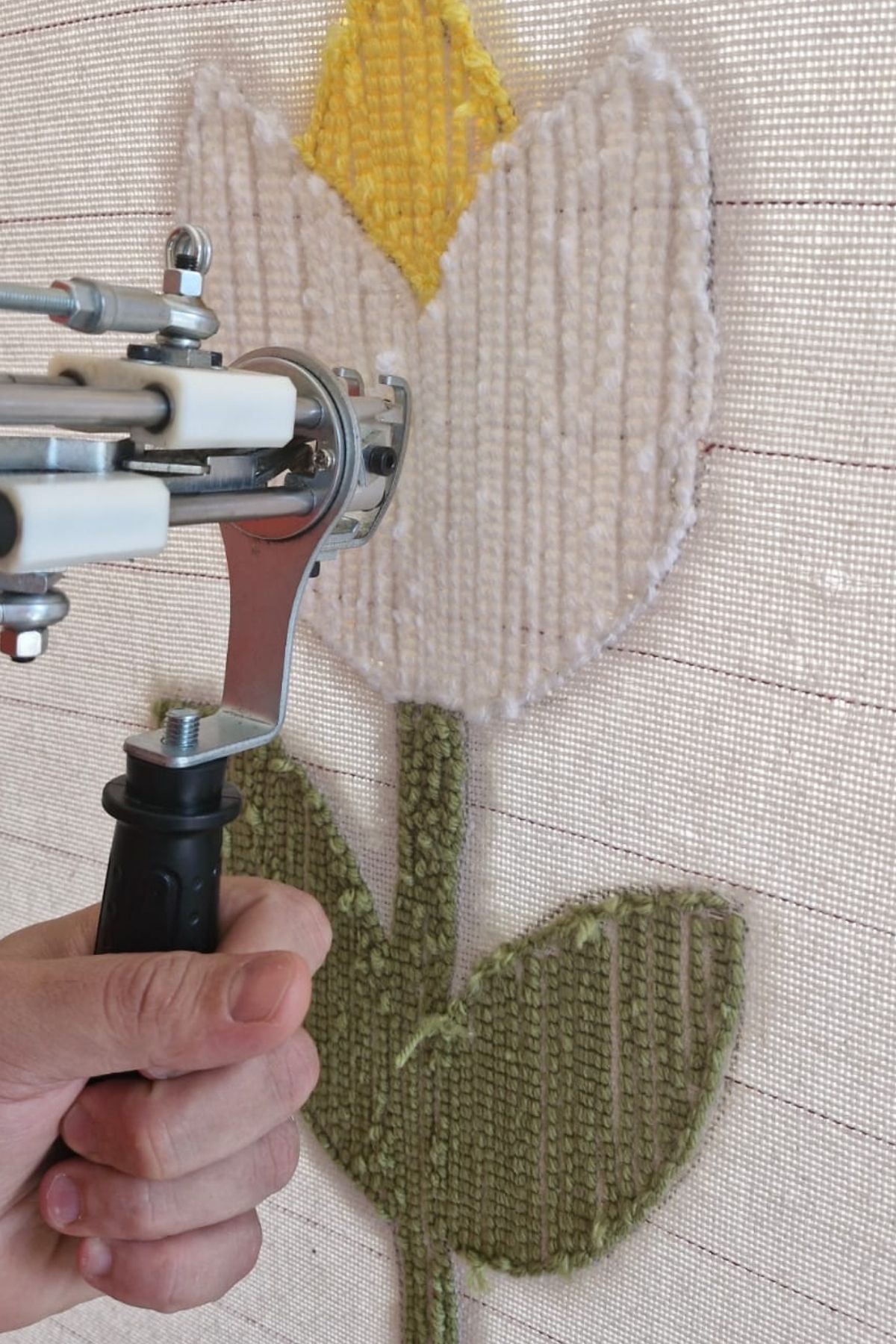 Monks Cloth Tufting Ve Punch Kumaşı-Keşiş Bezi (2,15 m Standart Enli)