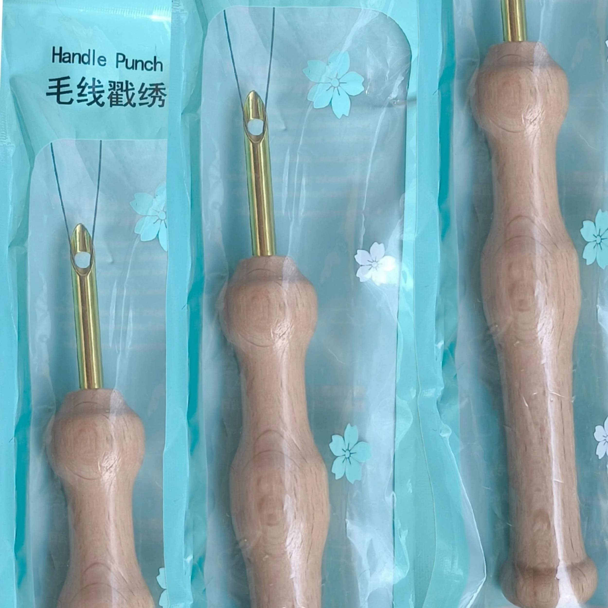 Ahşap Kalın Punch İğnesi