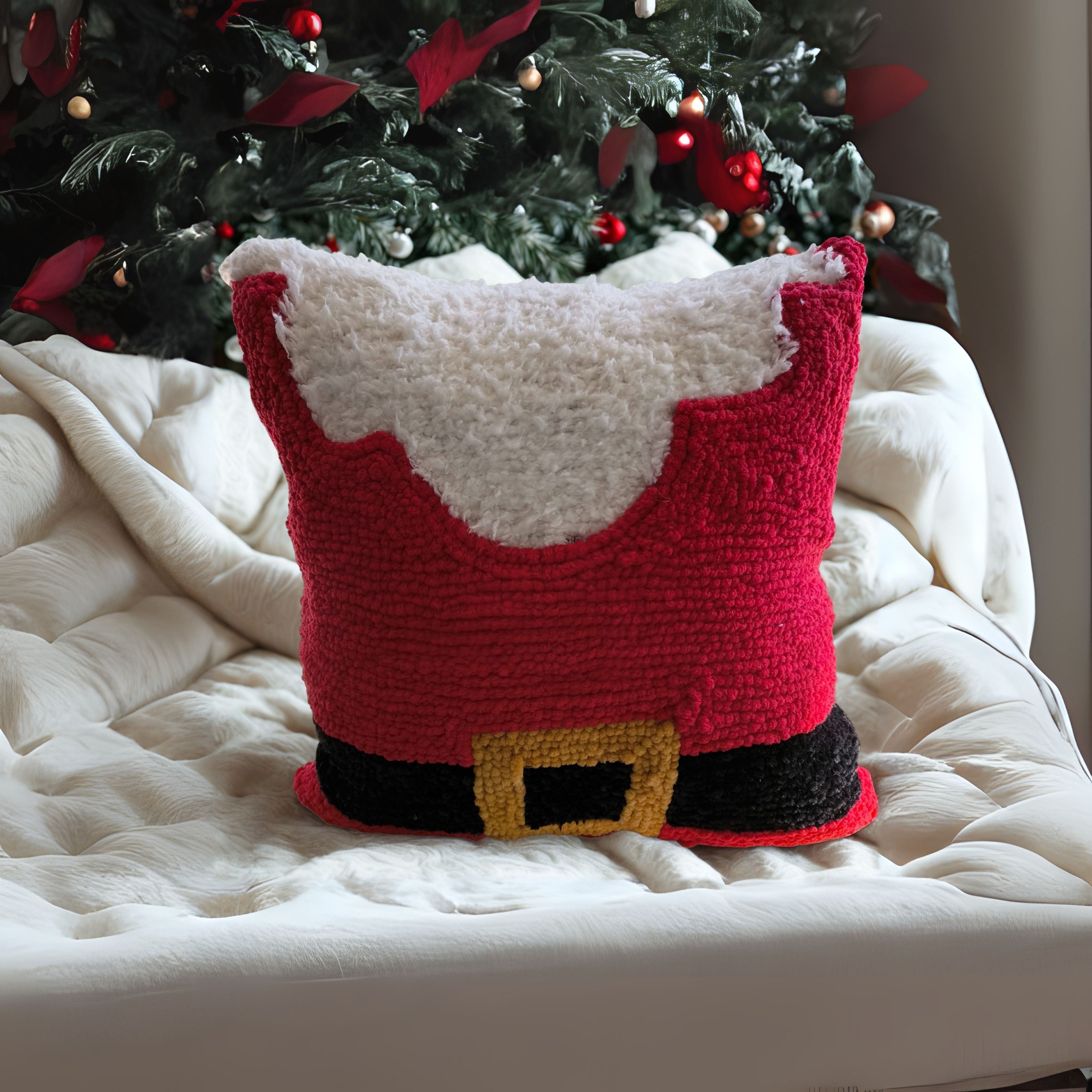 Noel Baba Tufting Kırlent