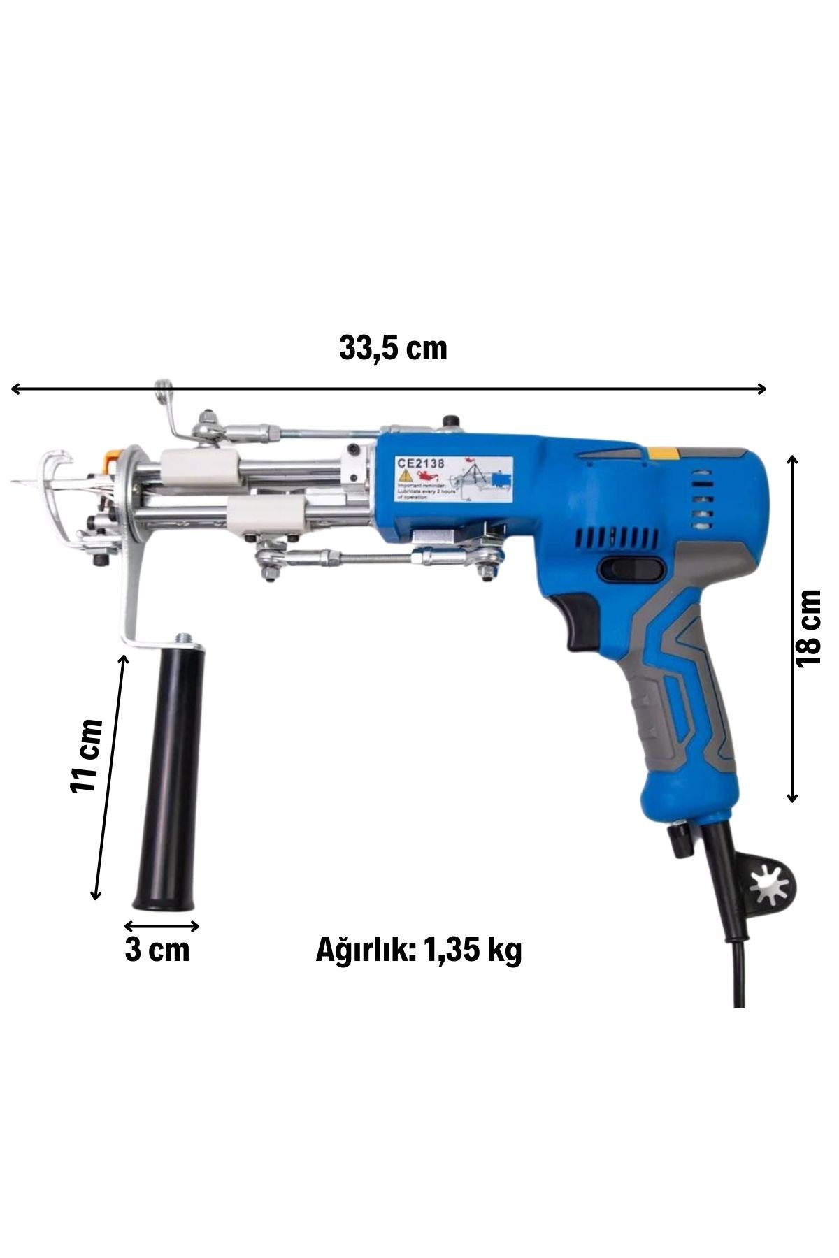Ak V Cut Pile (Kesik Uçlu) Tufting Makinesi