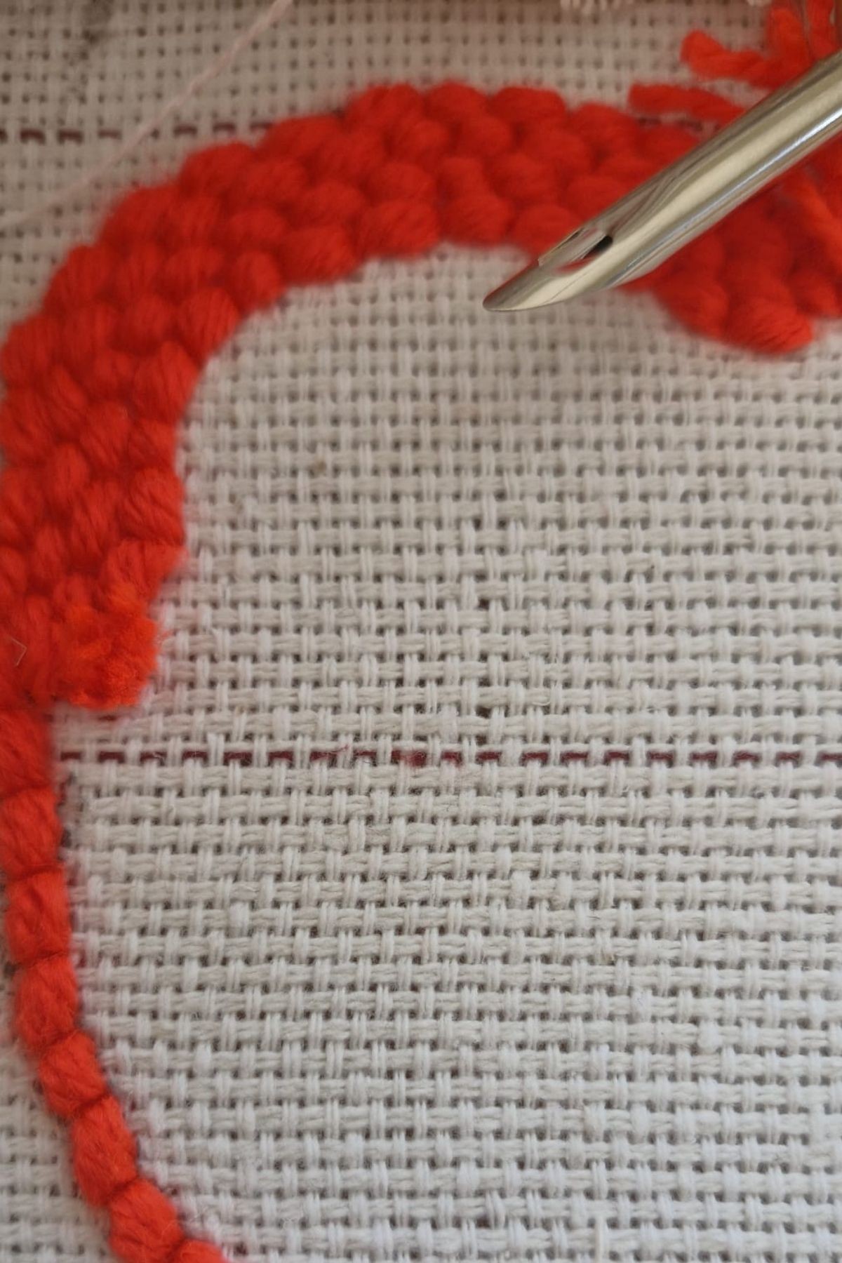 Monks Cloth Tufting Ve Punch Kumaşı-Keşiş Bezi (2,15 m Standart Enli)