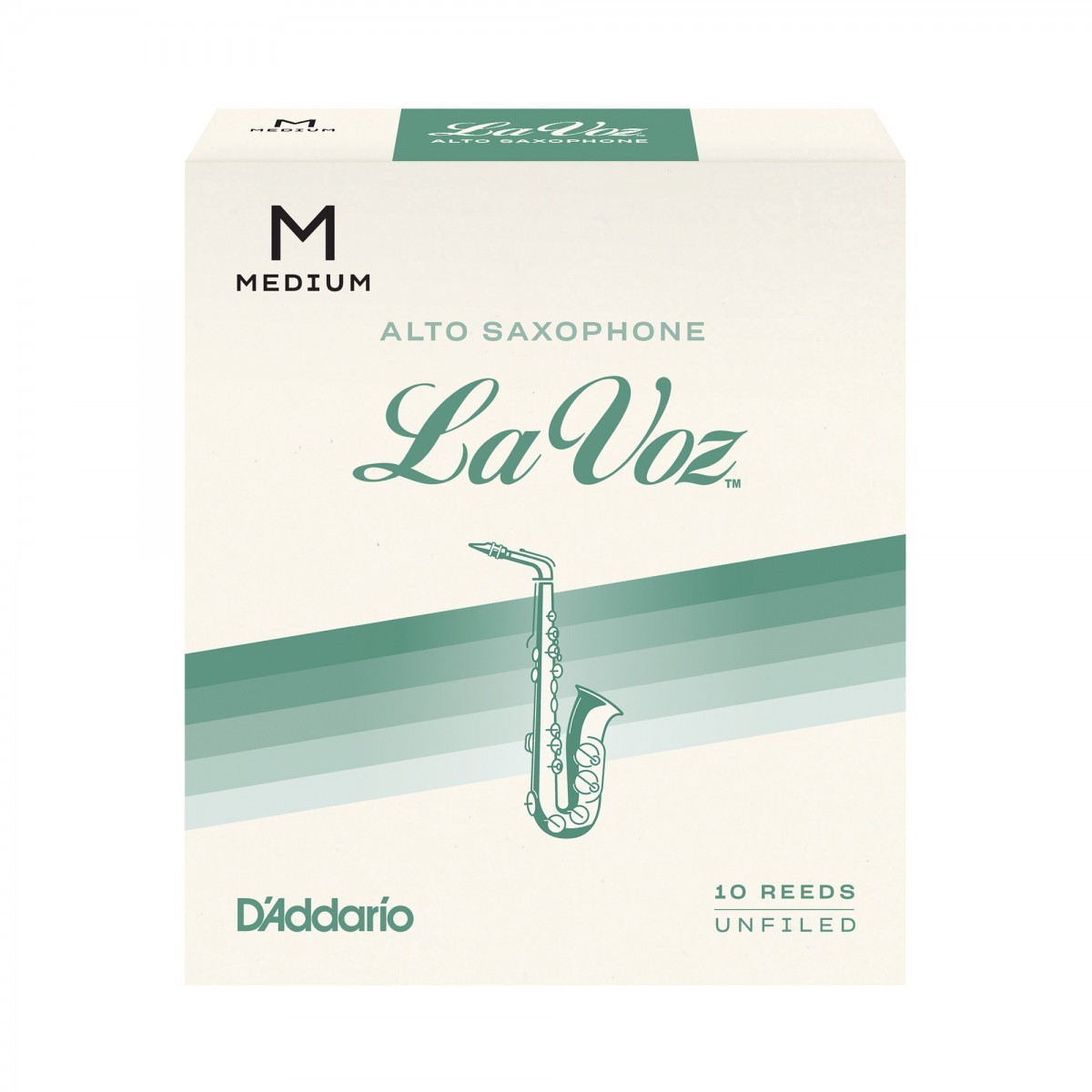 D'Addario Woodwinds La Voz RJC10MD Alto Saksafon Kamışı Medium